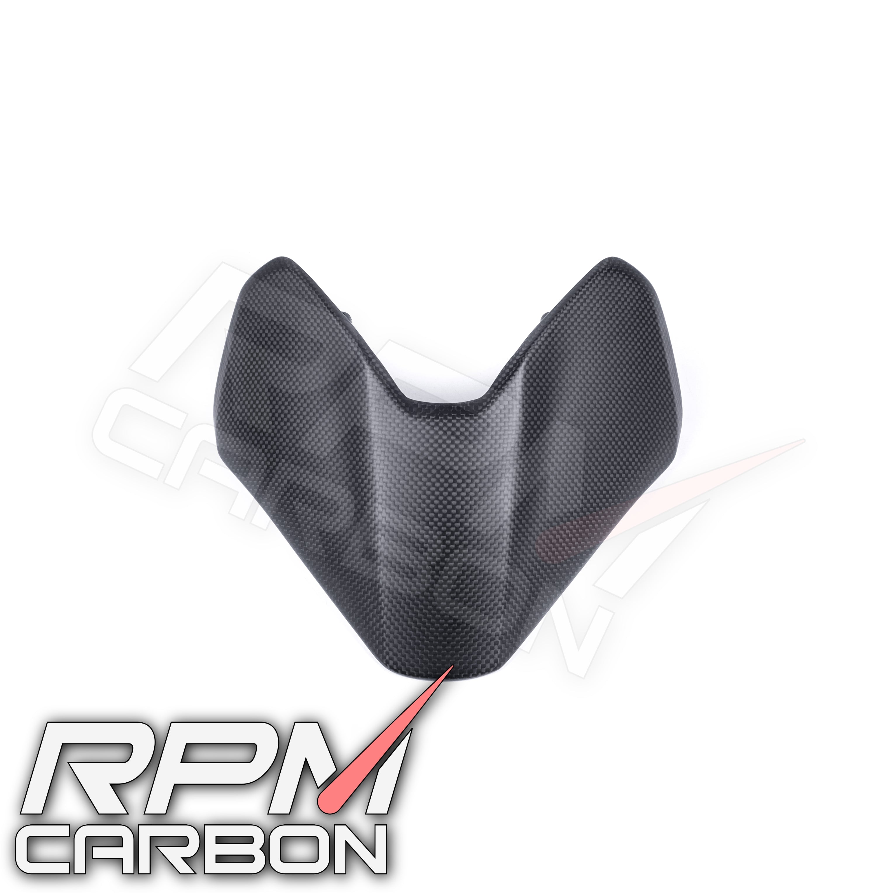 Ducati Hypermotard 950 Carbon Fiber Headlight Upper Fairing