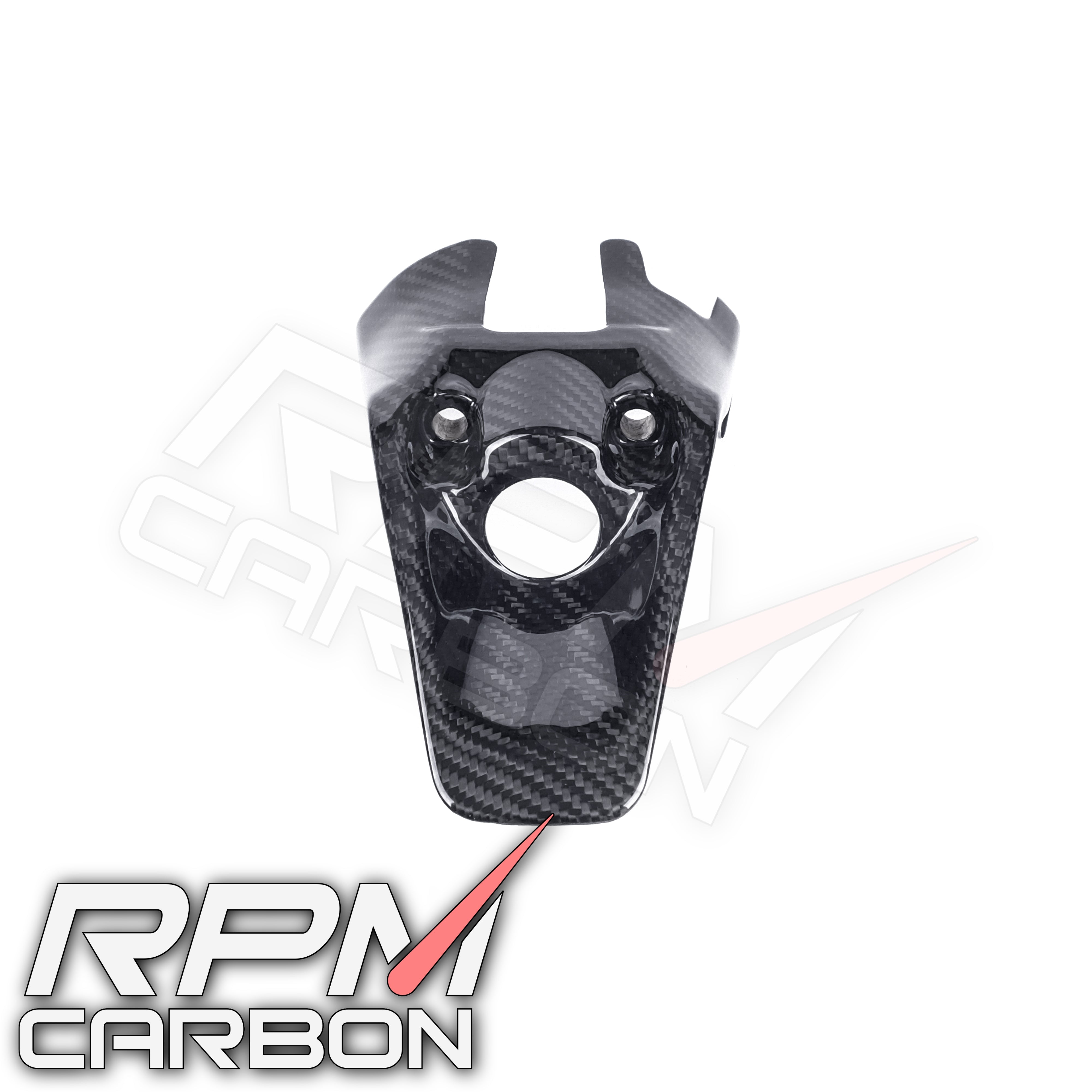 その他 KPY Ducati Monster 821 Carbon Fiber Key Ignition Cover