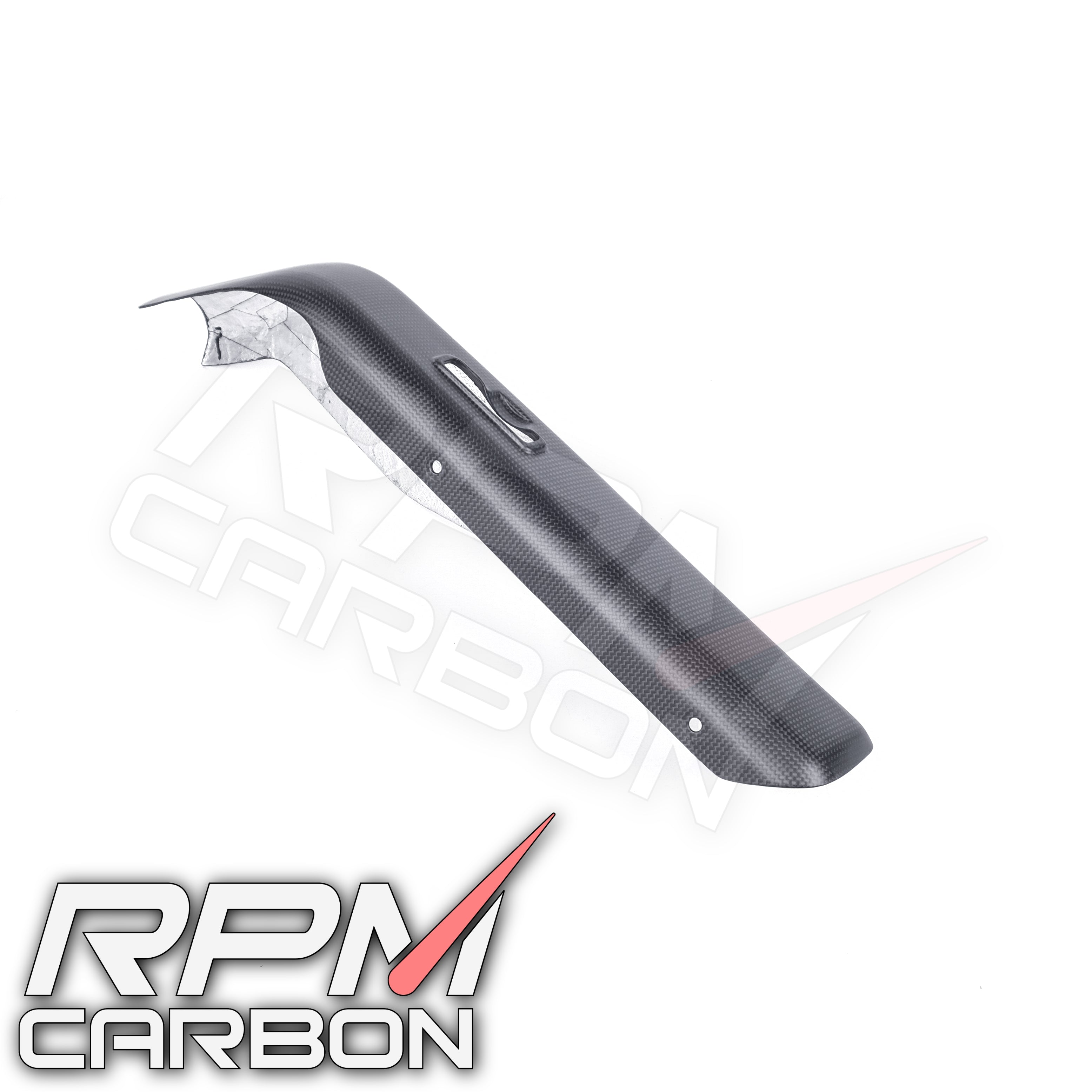 Ducati Multistrada V4 Carbon Fiber Upper Exhaust Cover (2025+)