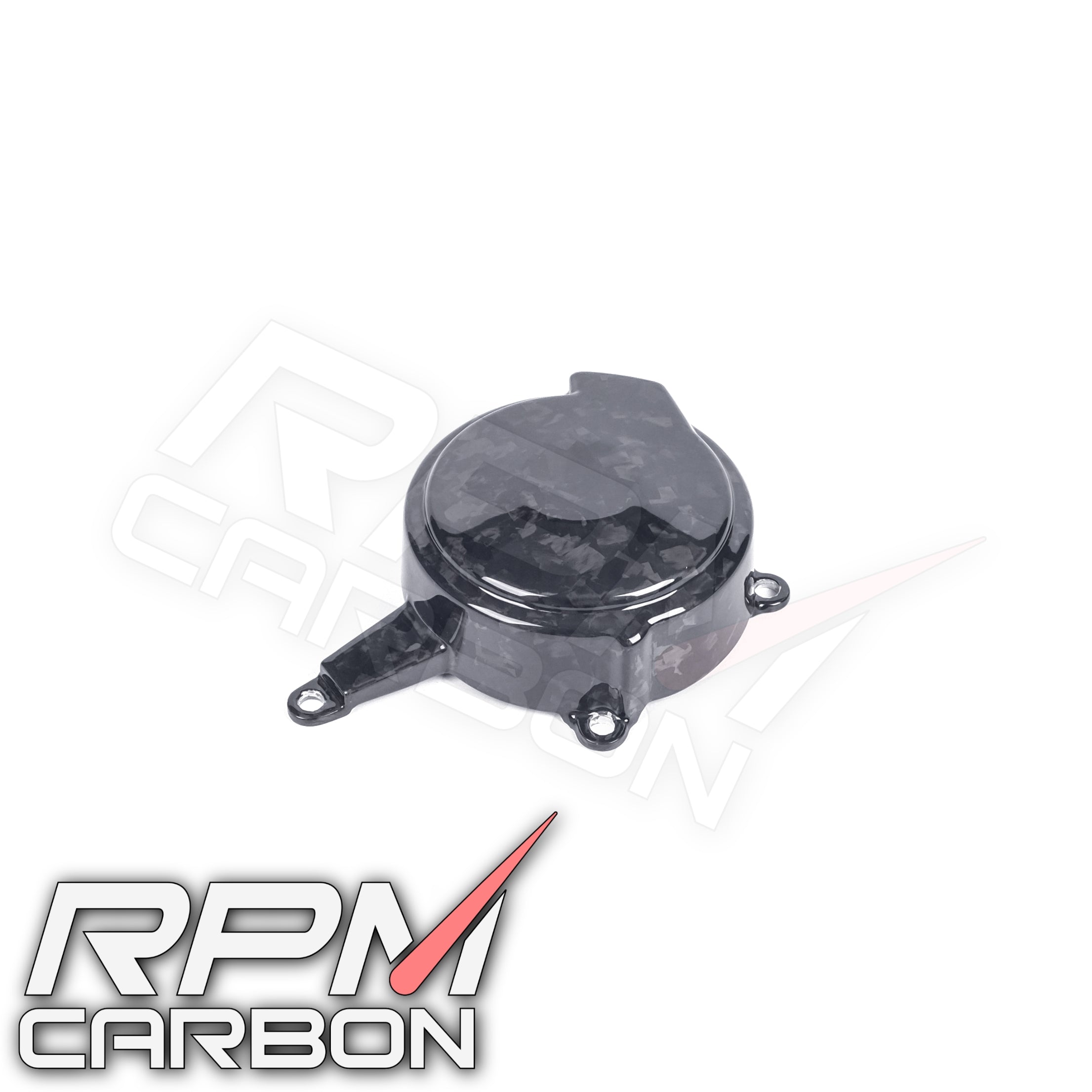 Ducati Panigale/Streetfighter V4 Carbon Fiber Alternator Cover Carbon Fiber