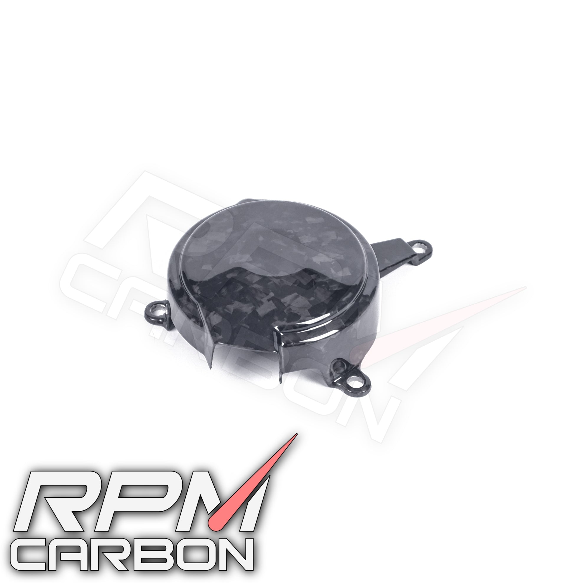 Ducati Panigale/Streetfighter V4 Carbon Fiber Alternator Cover Carbon Fiber