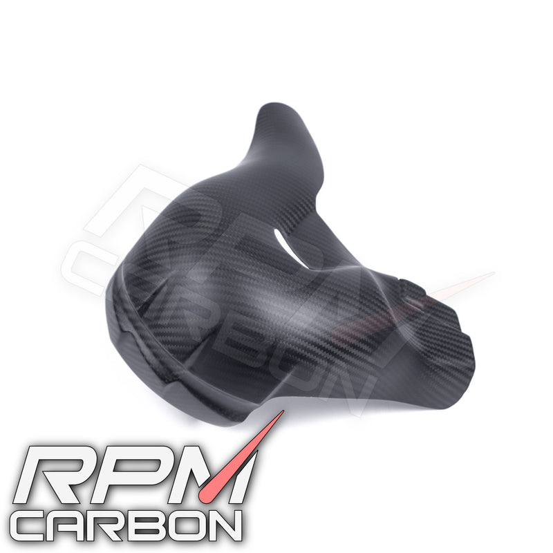 Ducati Panigale/Streetfighter V4 Carbon Fiber Exhaust Cover (EURO 5 Only)