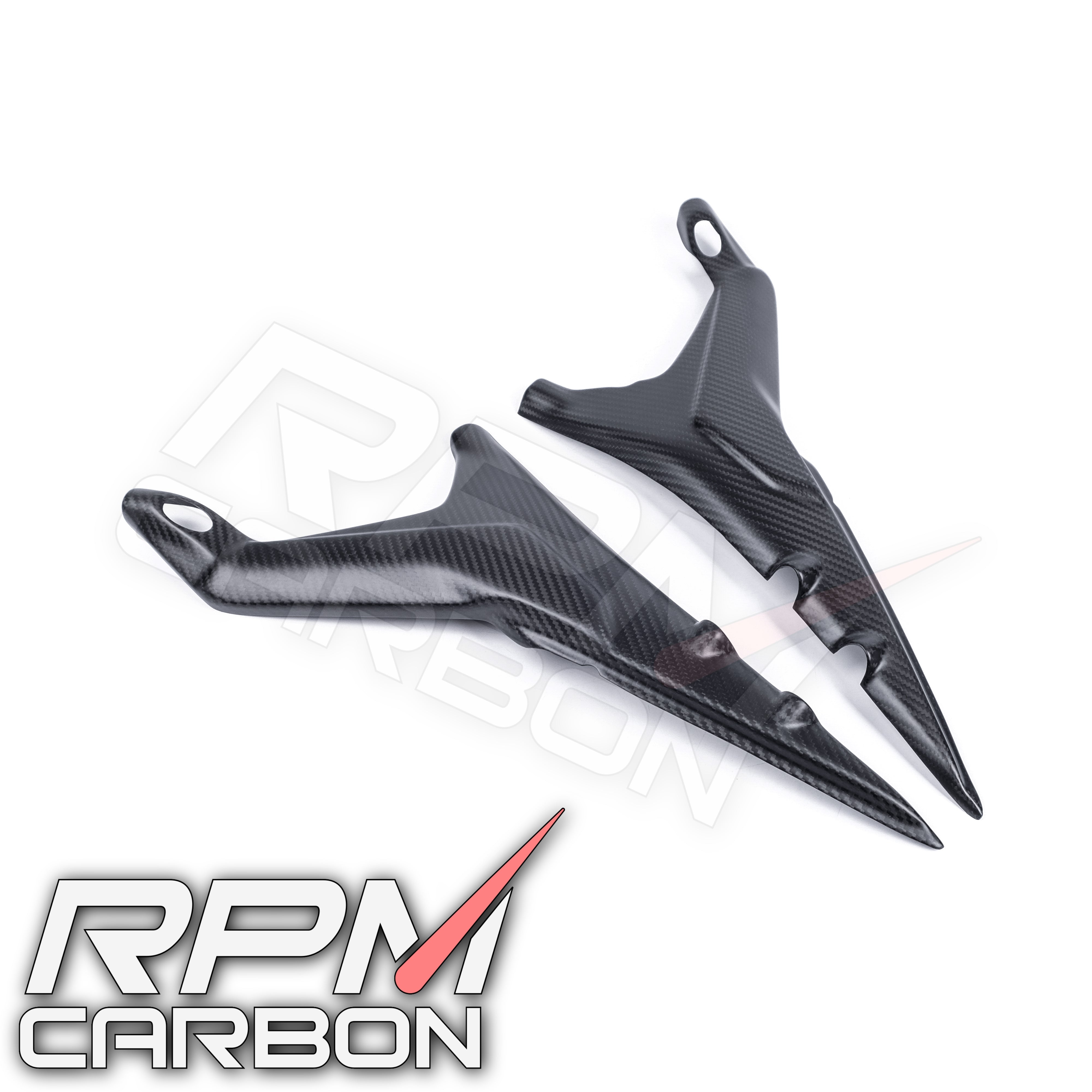 Carbon Fiber Sub-Frame Covers Protectors for Ducati Panigale V4
