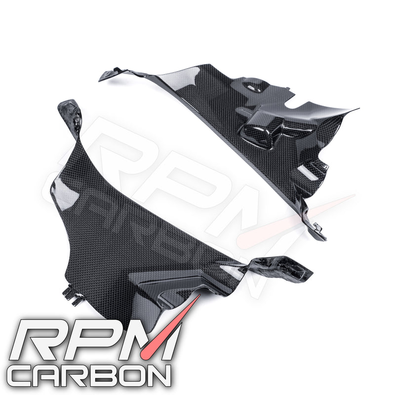 Ducati Panigale V4 Carbon Fiber Inner Side Fairings