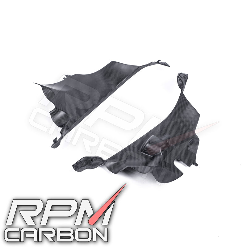 Ducati Panigale V4 Carbon Fiber Inner Side Fairings
