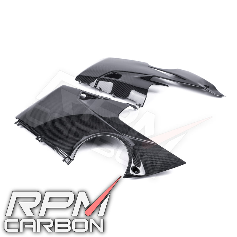 Ducati Panigale V4 Carbon Fiber Lower Side Fairings OEM Design