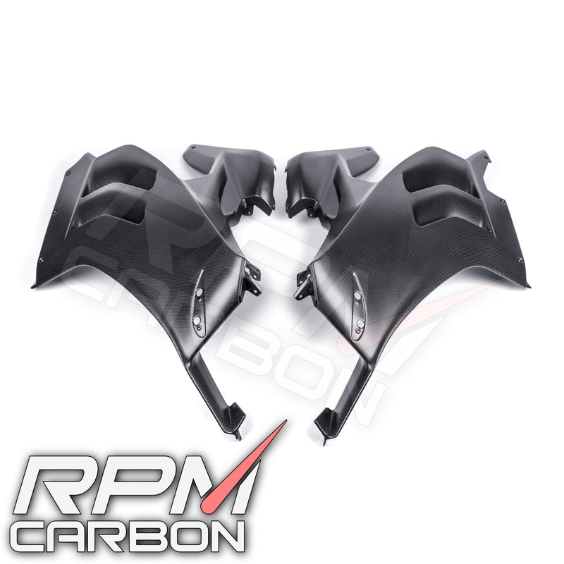 Ducati Panigale V4 Carbon Fiber Side Fairings