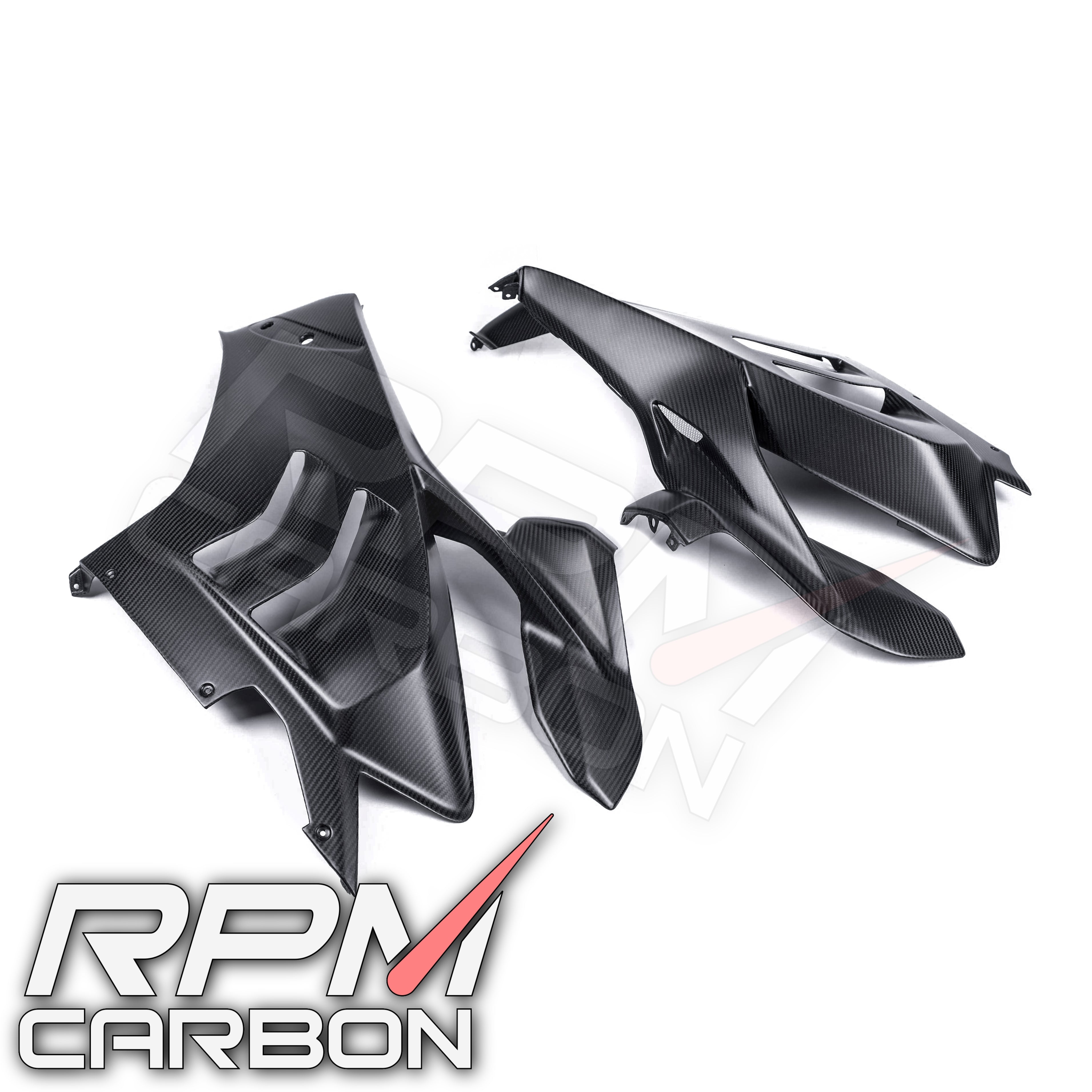 Ducati Panigale V4 Seitenverkleidungen aus Kohlefaser