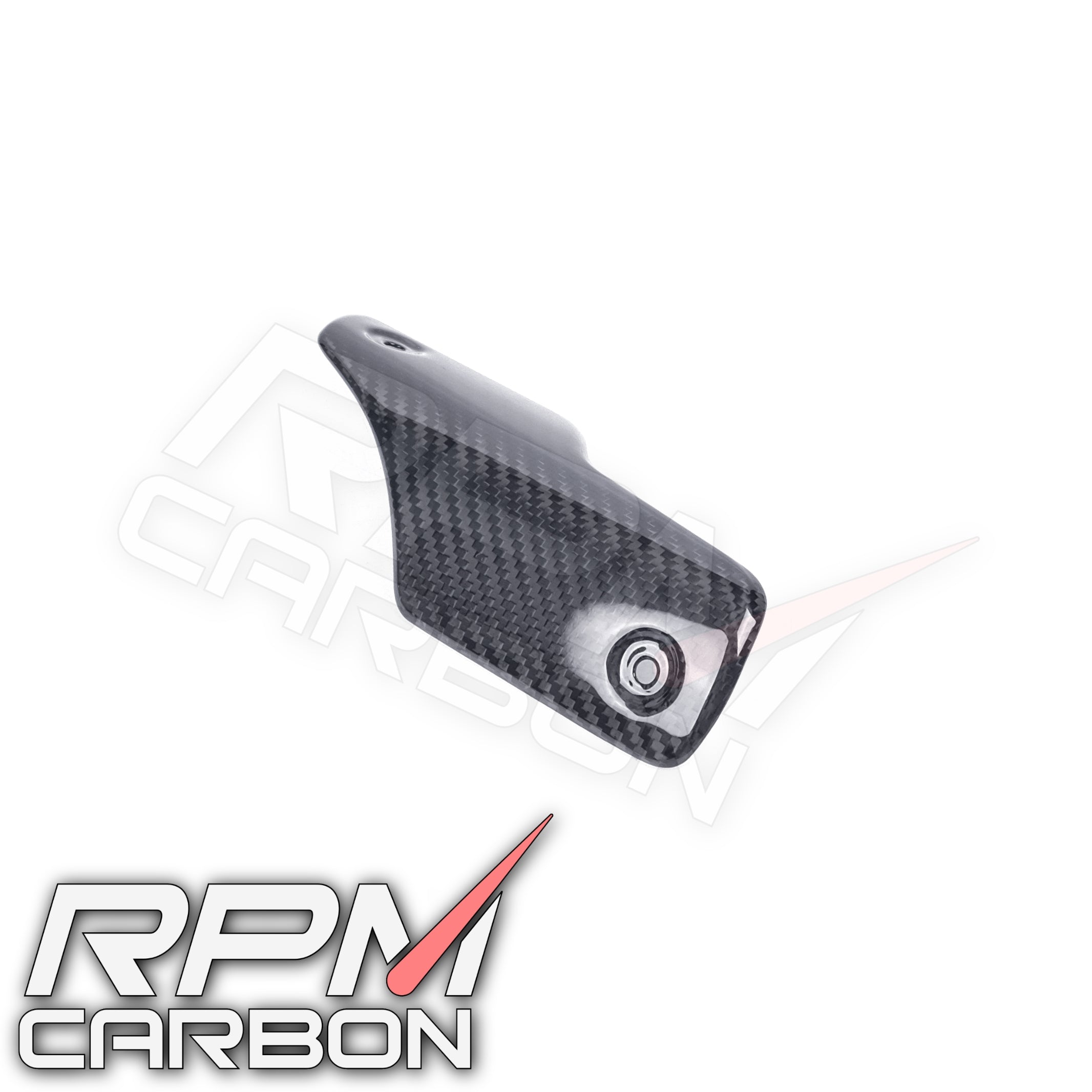 Ducati Panigale/Streetfighter V4 Carbon Fiber Exhaust Cover Small (Akrapovic Exhaust)