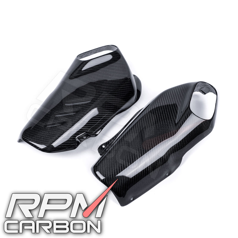 Ducati Panigale/Streetfighter V4 Carbon Fiber Stock Exhaust Side Panels