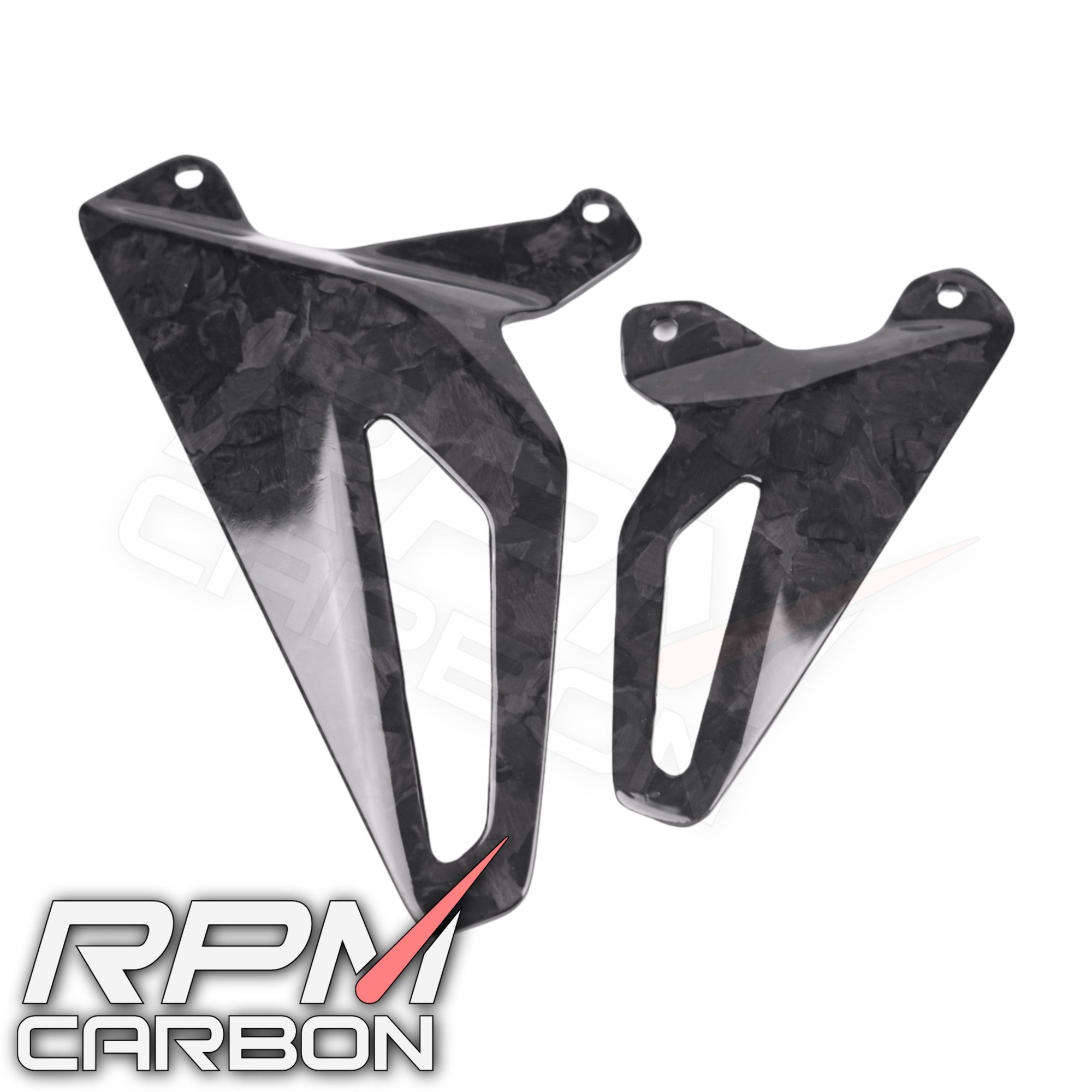 Carbon Fiber Frame Heel Guards Ducati Panigale V4 / Streetfighter V4