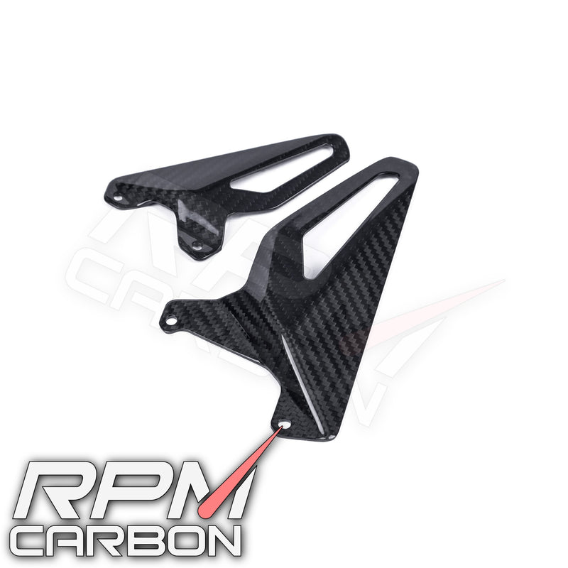 Ducati Panigale/Streetfighter V4 Carbon Fiber Heel Guards