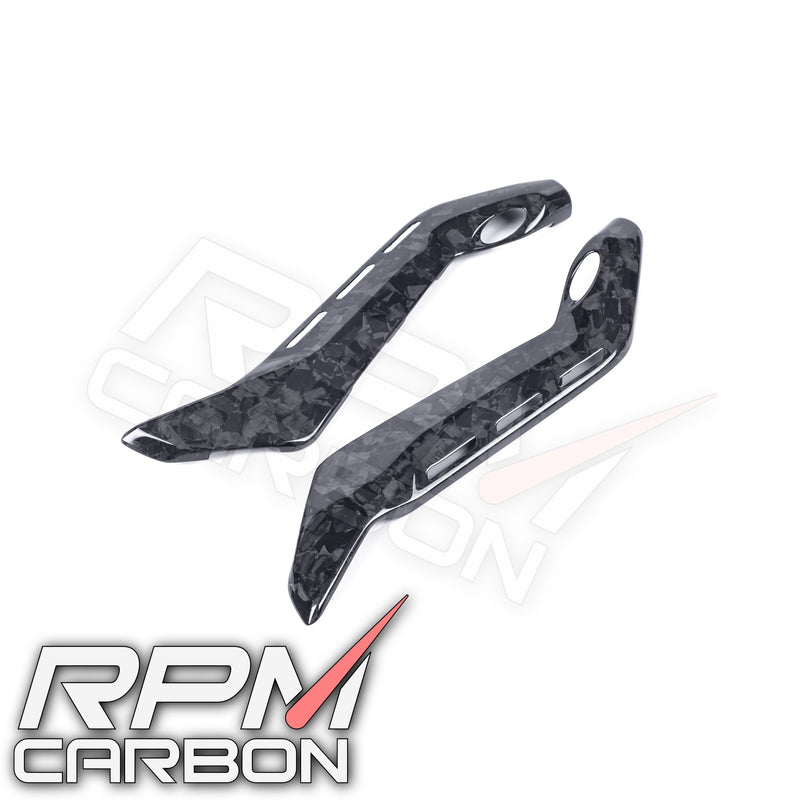 Ducati Panigale V4 Carbon Fiber Sub-Frame Covers Protectors Stock Version