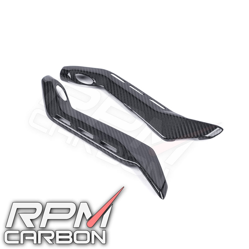 Ducati Panigale V4 Carbon Fiber Sub-Frame Covers Protectors Stock Version