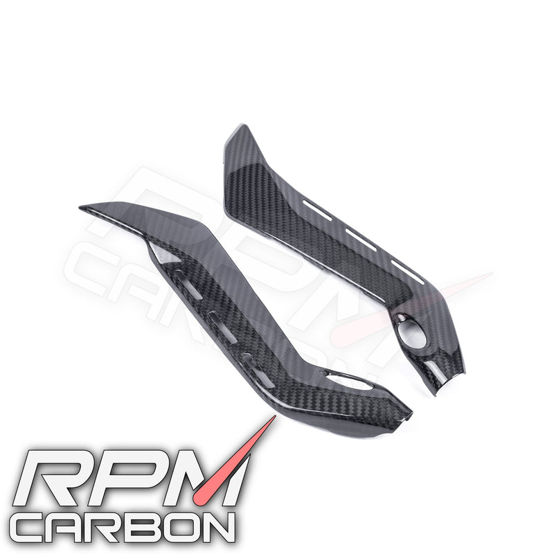 Ducati Panigale V4 Carbon Fiber Sub-Frame Covers Protectors Stock Version