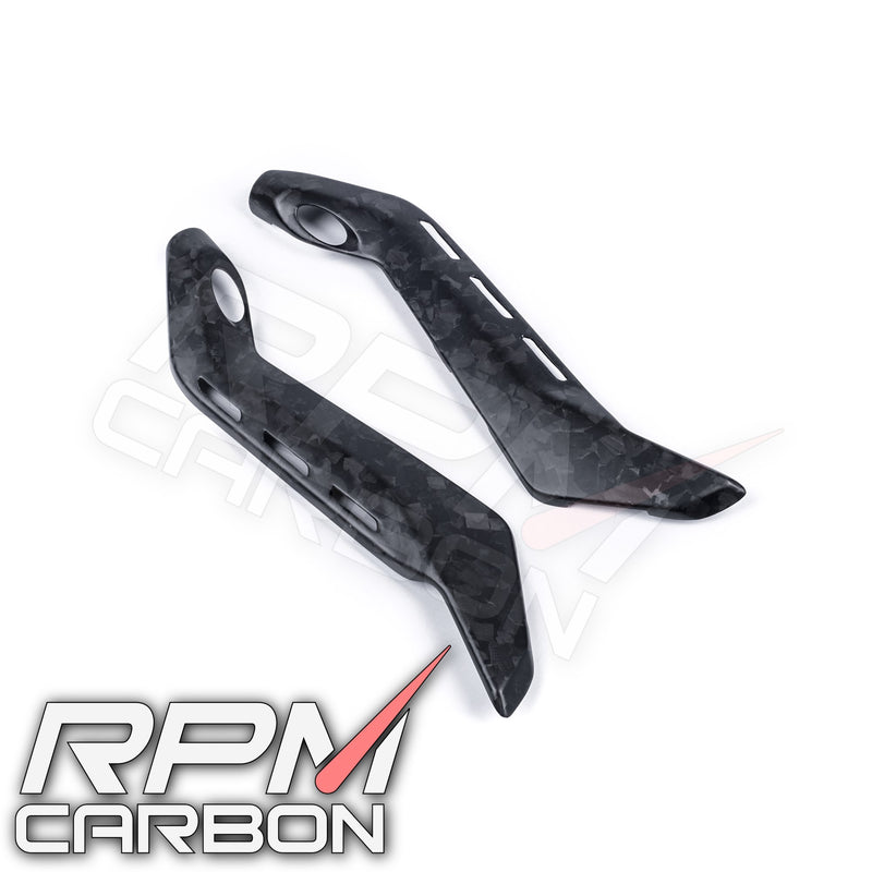 Ducati Panigale V4 Carbon Fiber Sub-Frame Covers Protectors Stock Version