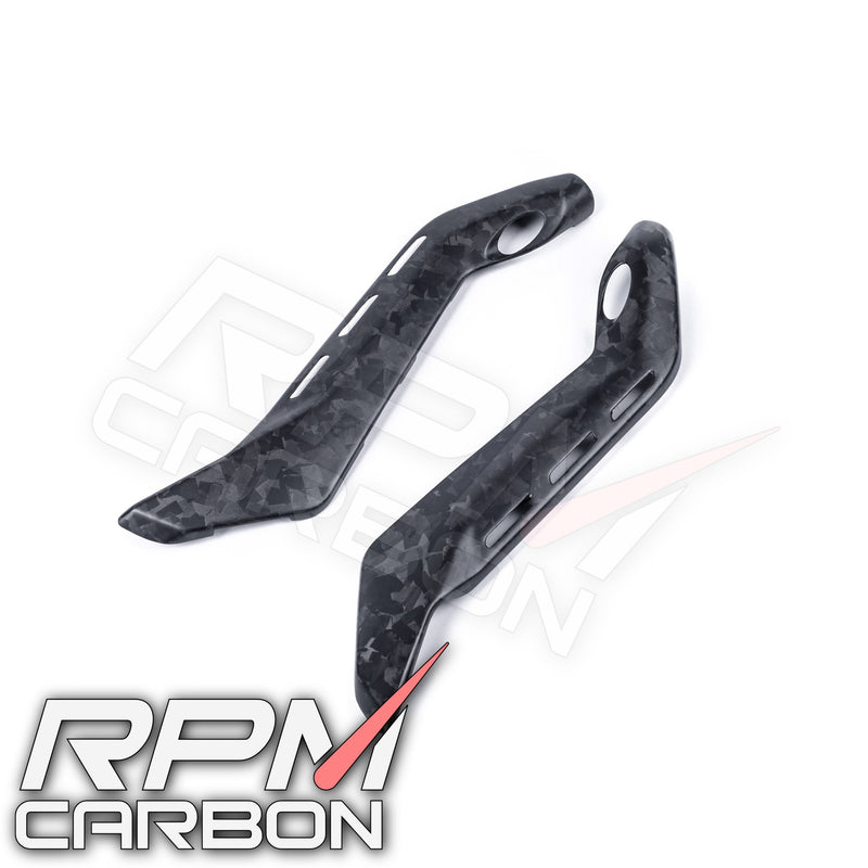 Ducati Panigale V4 Carbon Fiber Sub-Frame Covers Protectors Stock Version