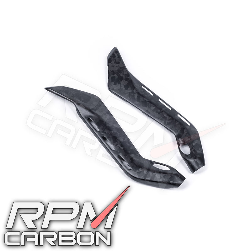 Ducati Panigale V4 Carbon Fiber Sub-Frame Covers Protectors Stock Version