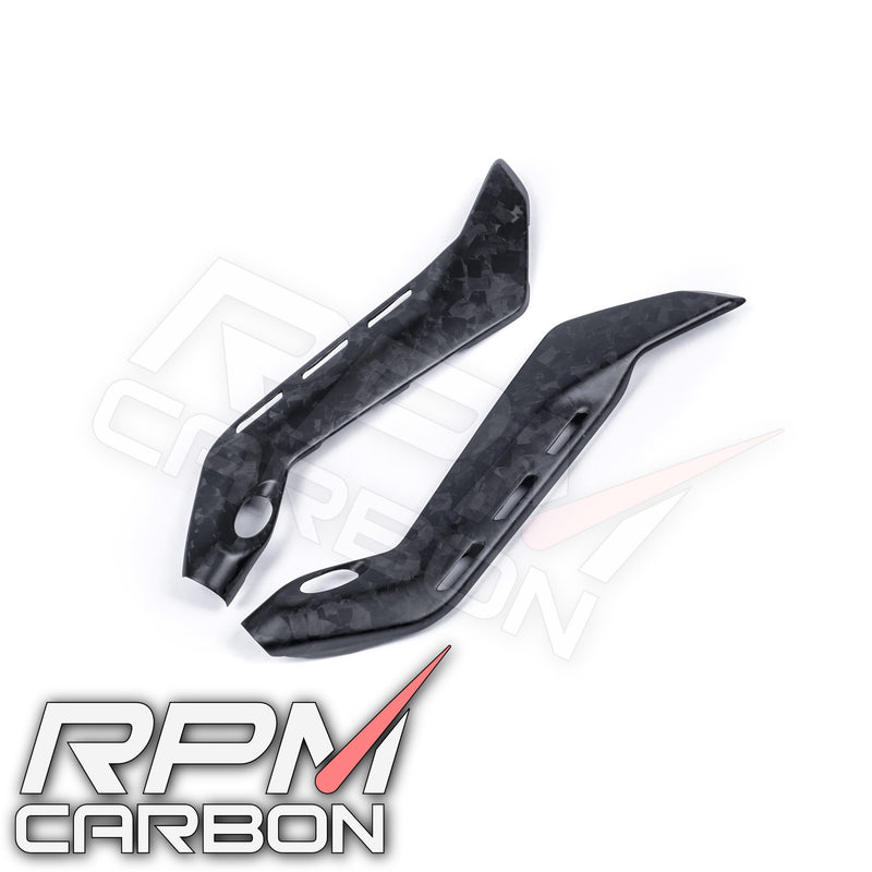 Ducati Panigale V4 Carbon Fiber Sub-Frame Covers Protectors Stock Version