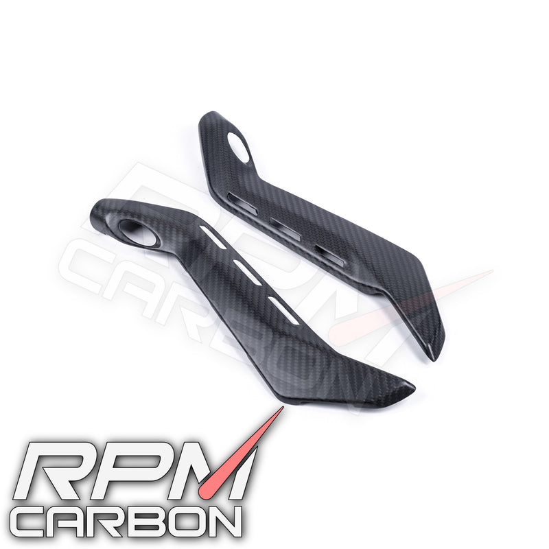 Ducati Panigale V4 Carbon Fiber Sub-Frame Covers Protectors Stock Version