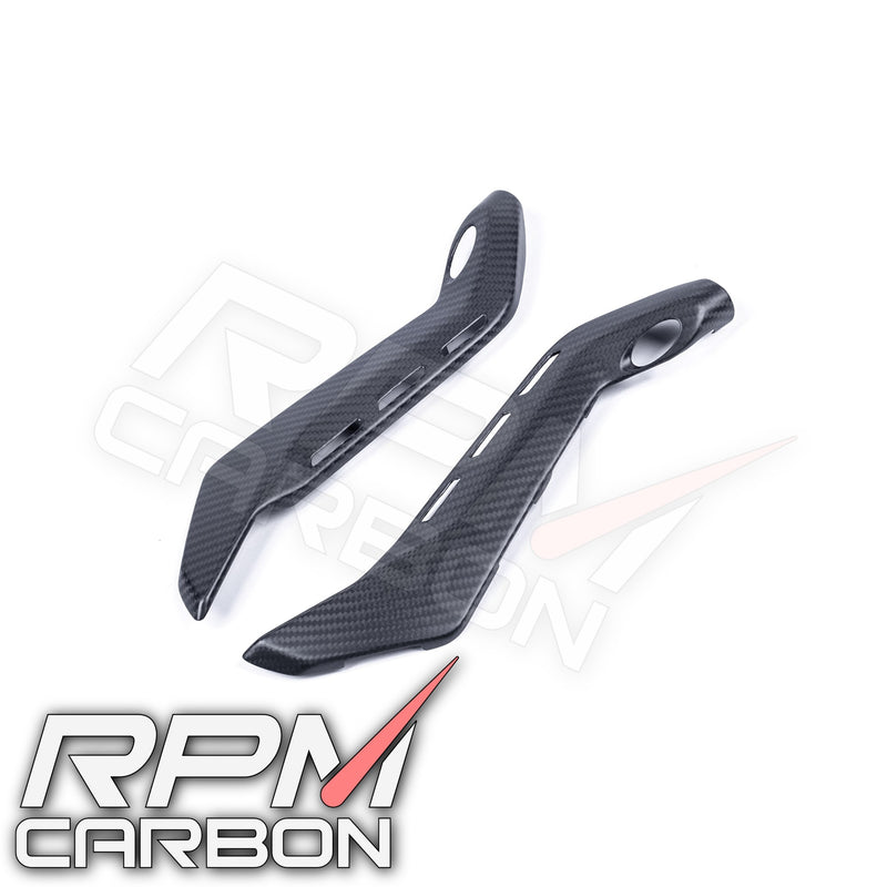 Ducati Panigale V4 Carbon Fiber Sub-Frame Covers Protectors Stock Version