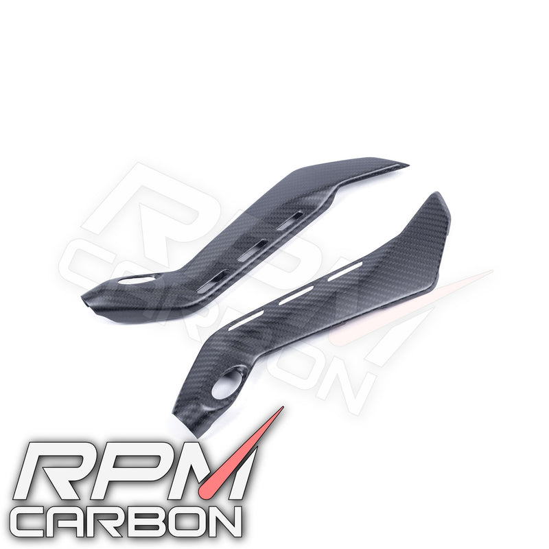 Ducati Panigale V4 Carbon Fiber Sub-Frame Covers Protectors Stock Version