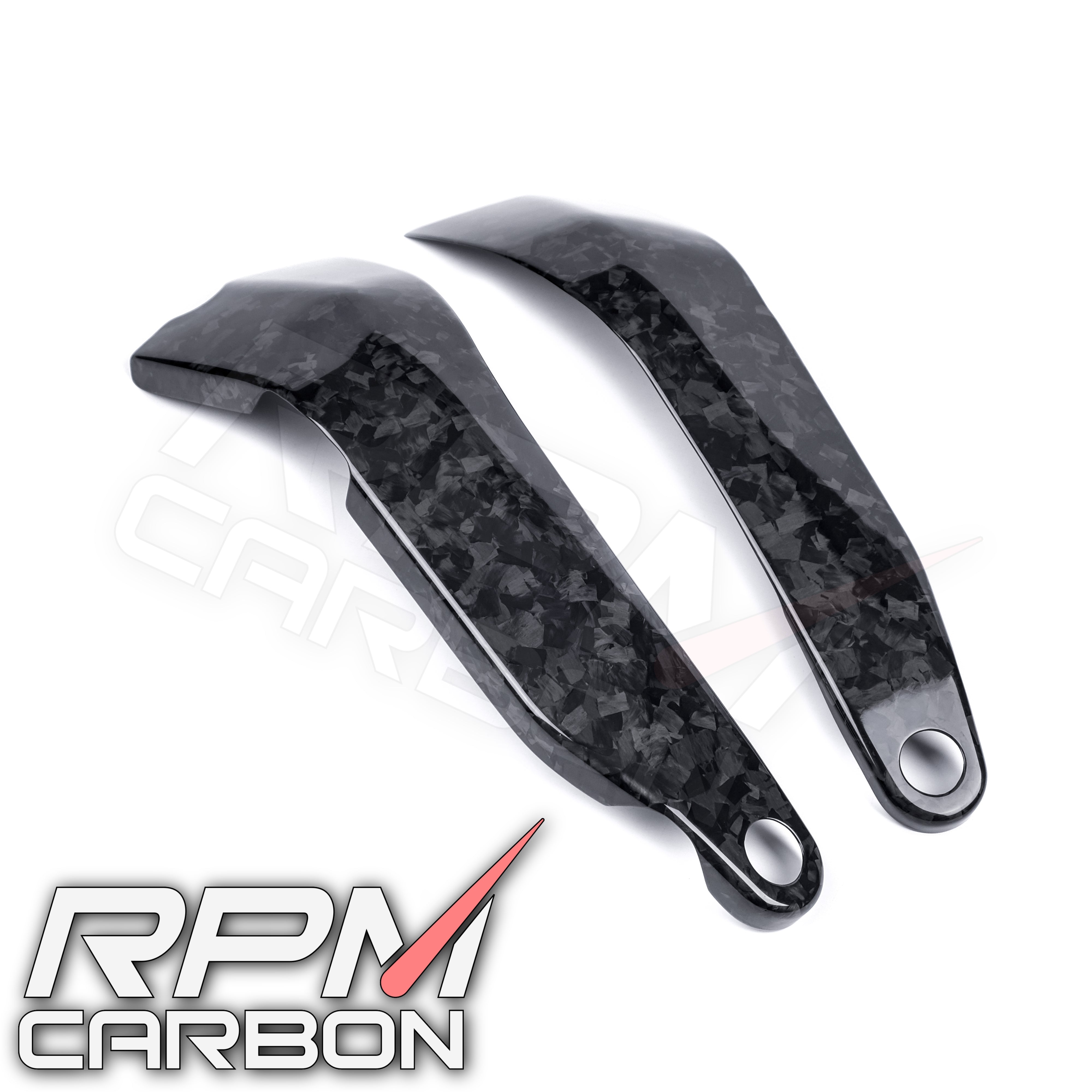 Carbon Fiber Frame Covers Protectors for Ducati Panigale V4 / V4S