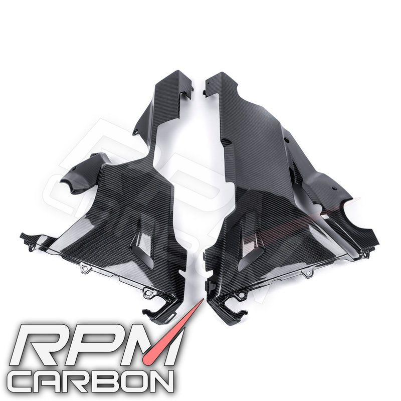 Honda CBR1000RR Carbon Fiber Belly Lower Side Fairings