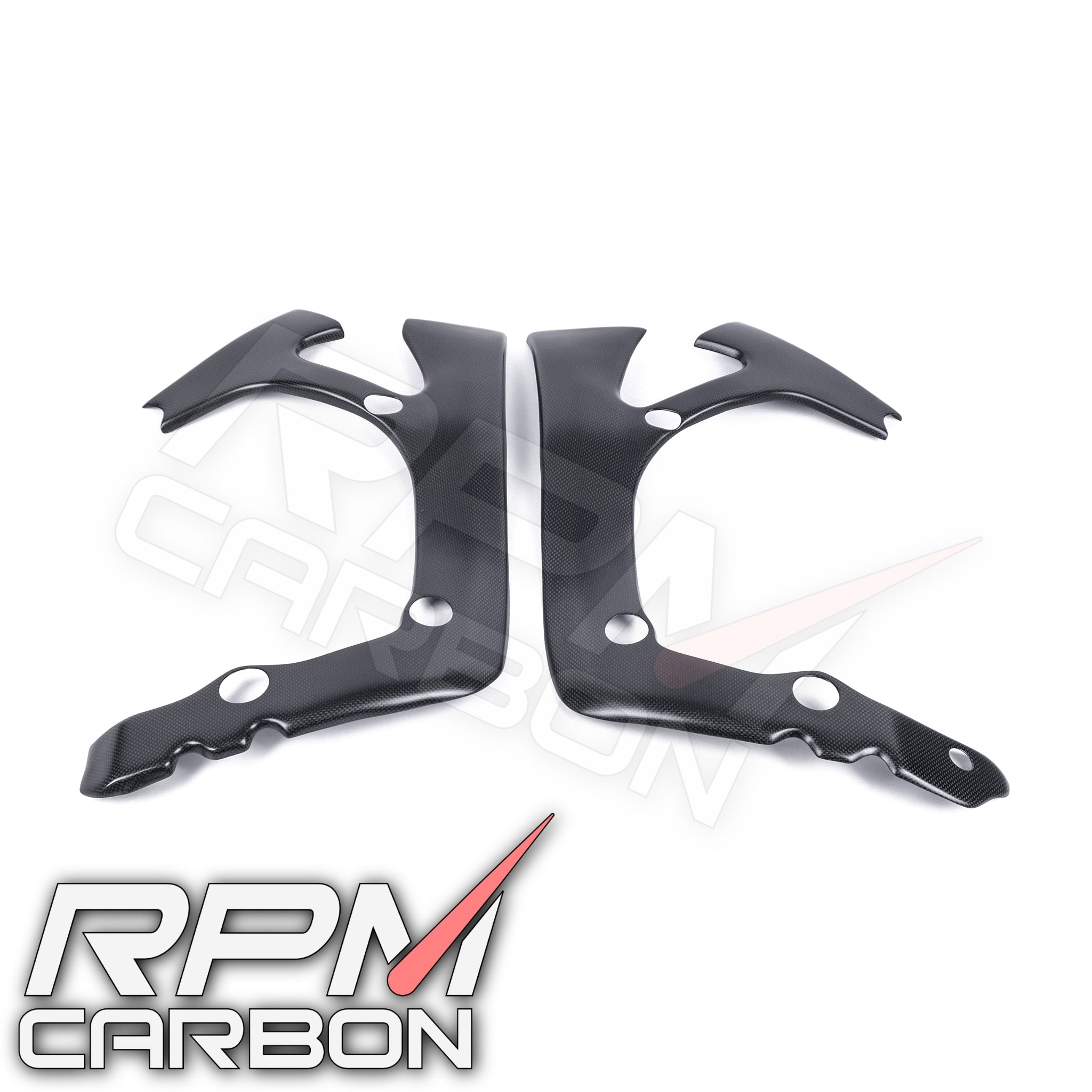 Honda CBR600RR Carbon Fiber Frame Covers Protectors Carbon Fiber