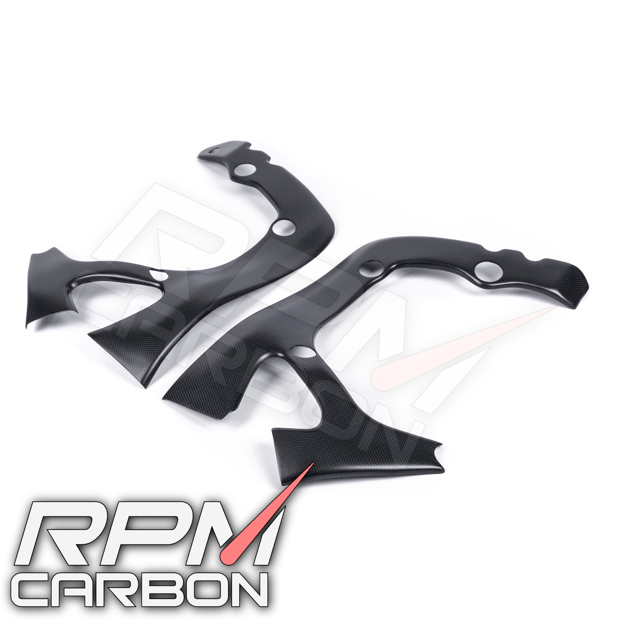 Honda CBR600RR Carbon Fiber Frame Covers Protectors Carbon Fiber