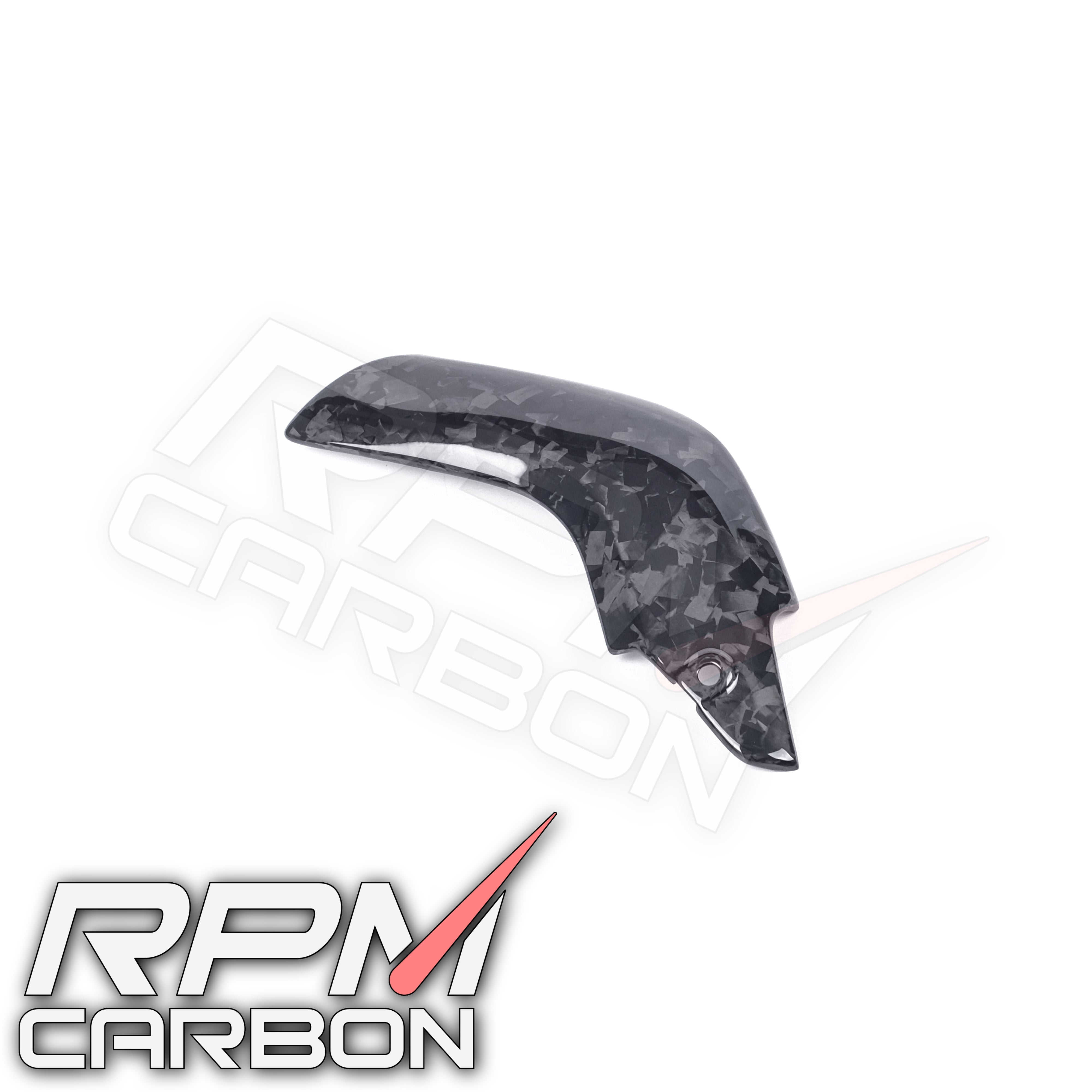 Honda CBR600RR Carbon Fiber Exhaust Cover Shield