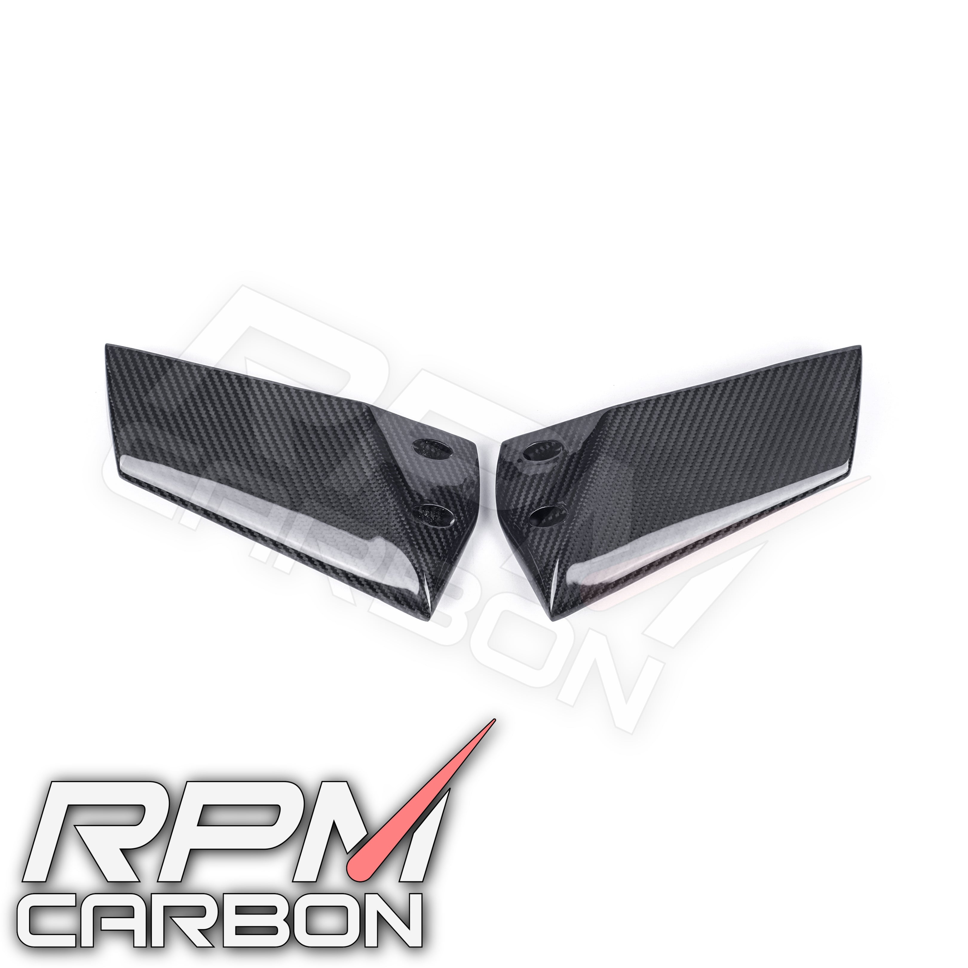 Kawasaki H2 Upper Winglets in Carbon Fiber