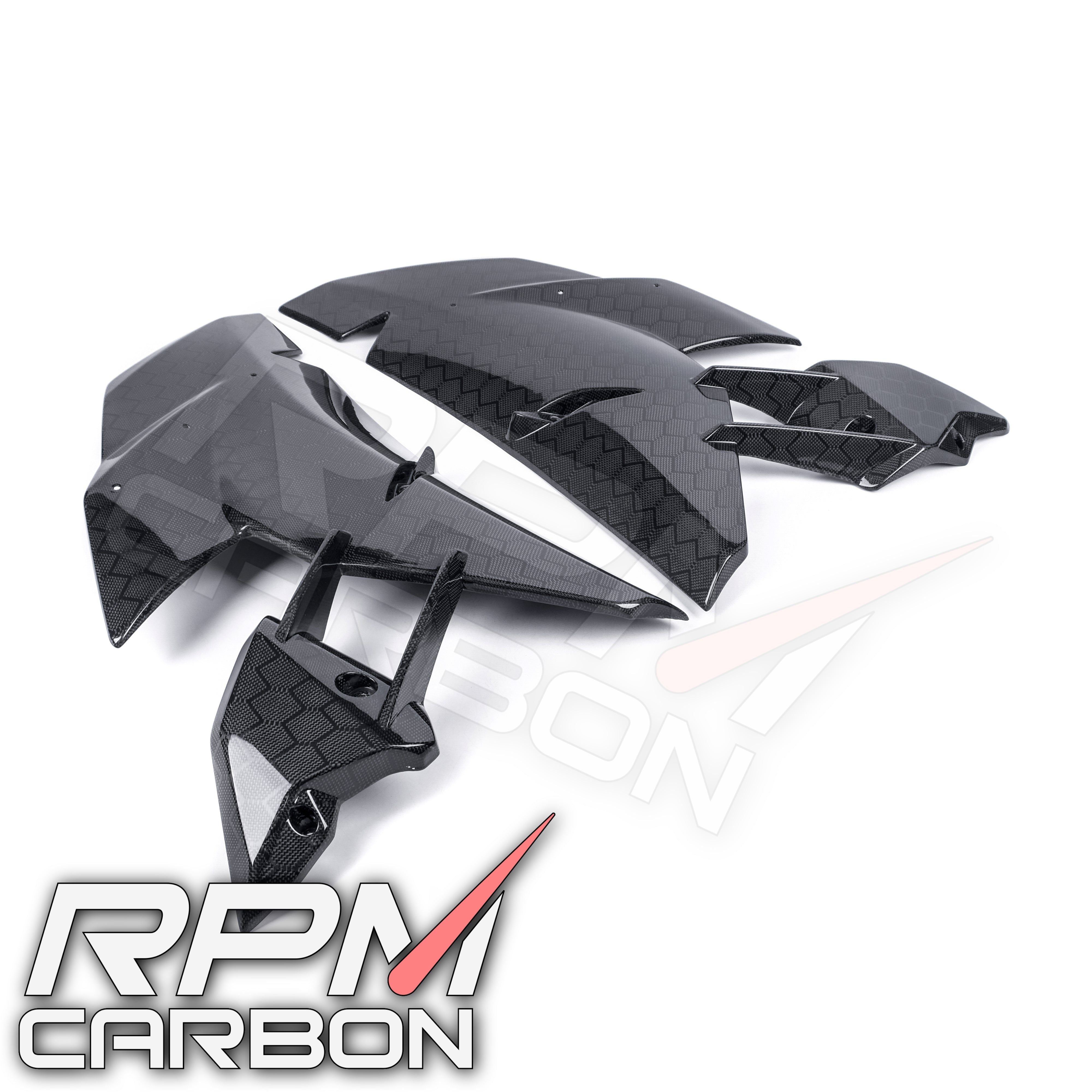 Kawasaki H2 Carbon Fiber Side Fairings