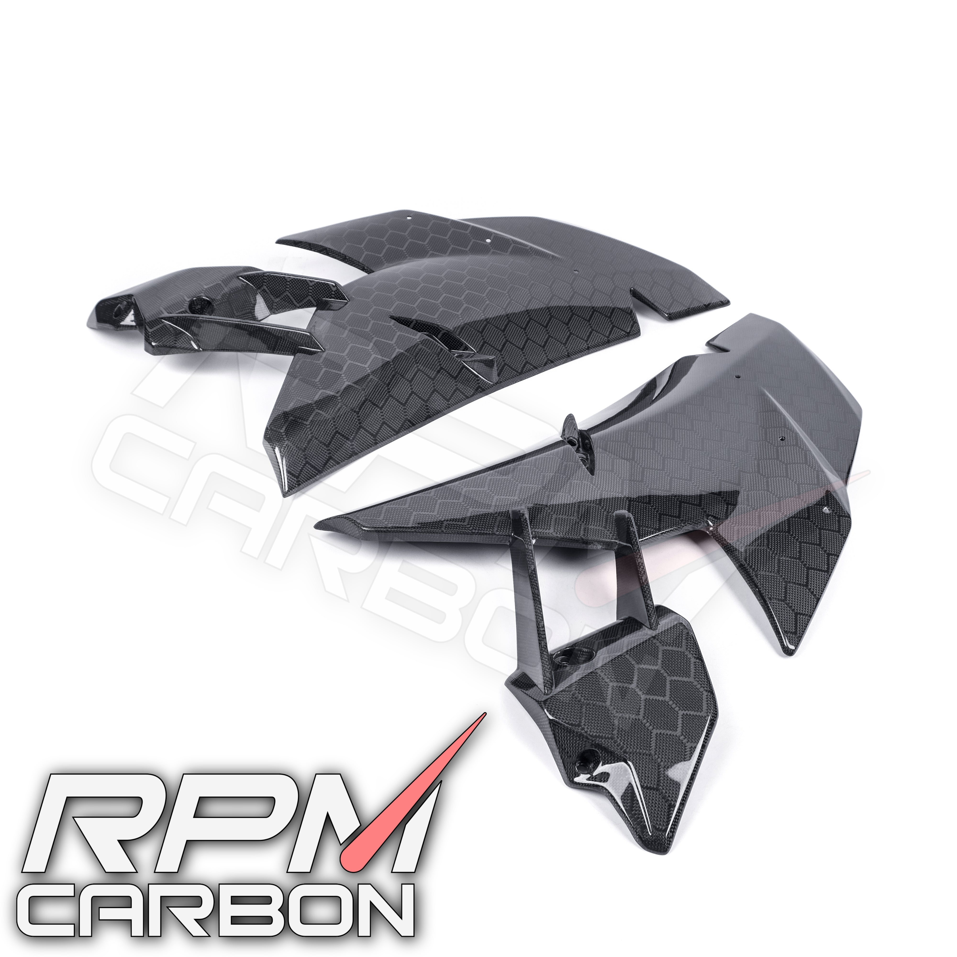 Kawasaki H2 Carbon Fiber Side Fairings