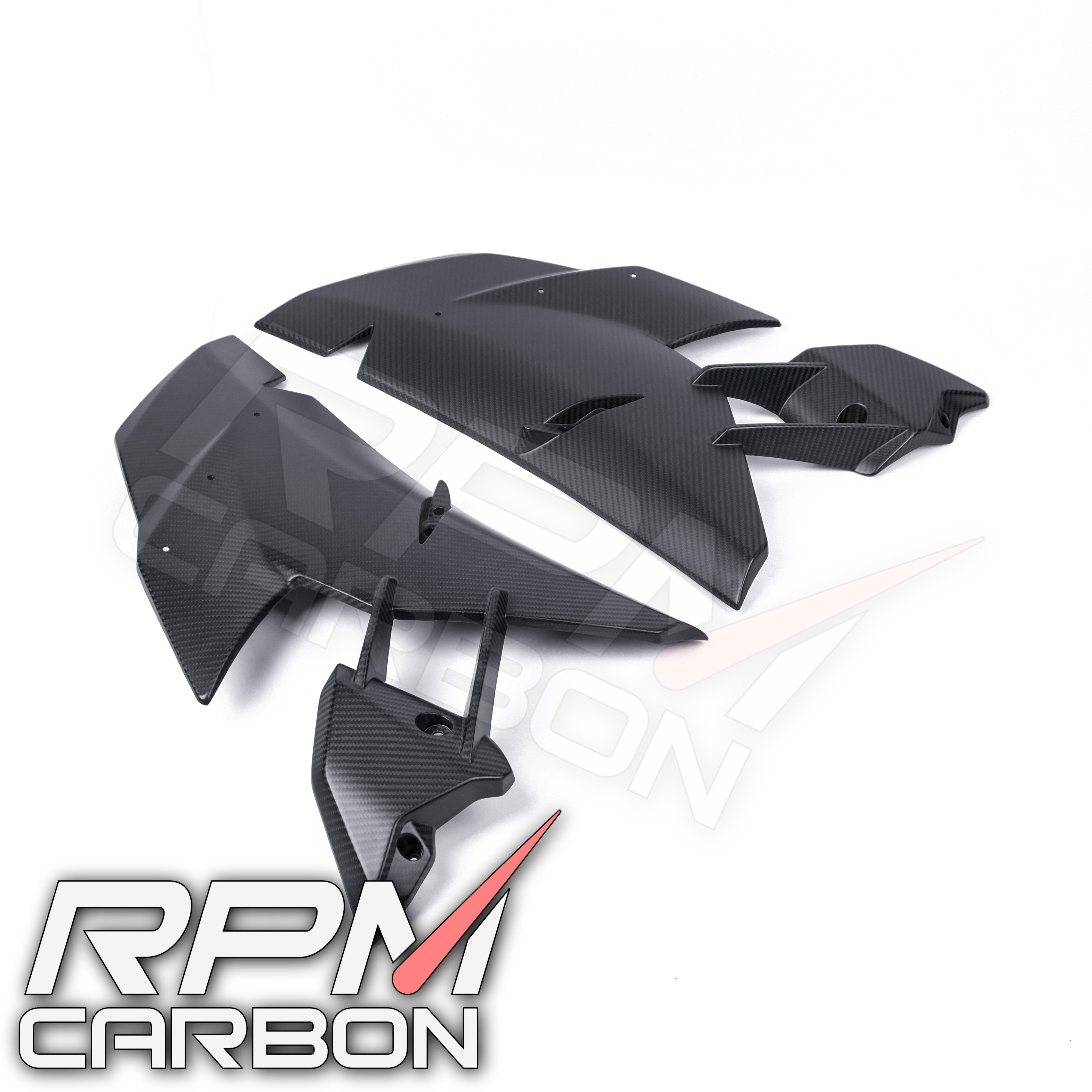 Kawasaki H2 Carbon Fiber Side Fairings
