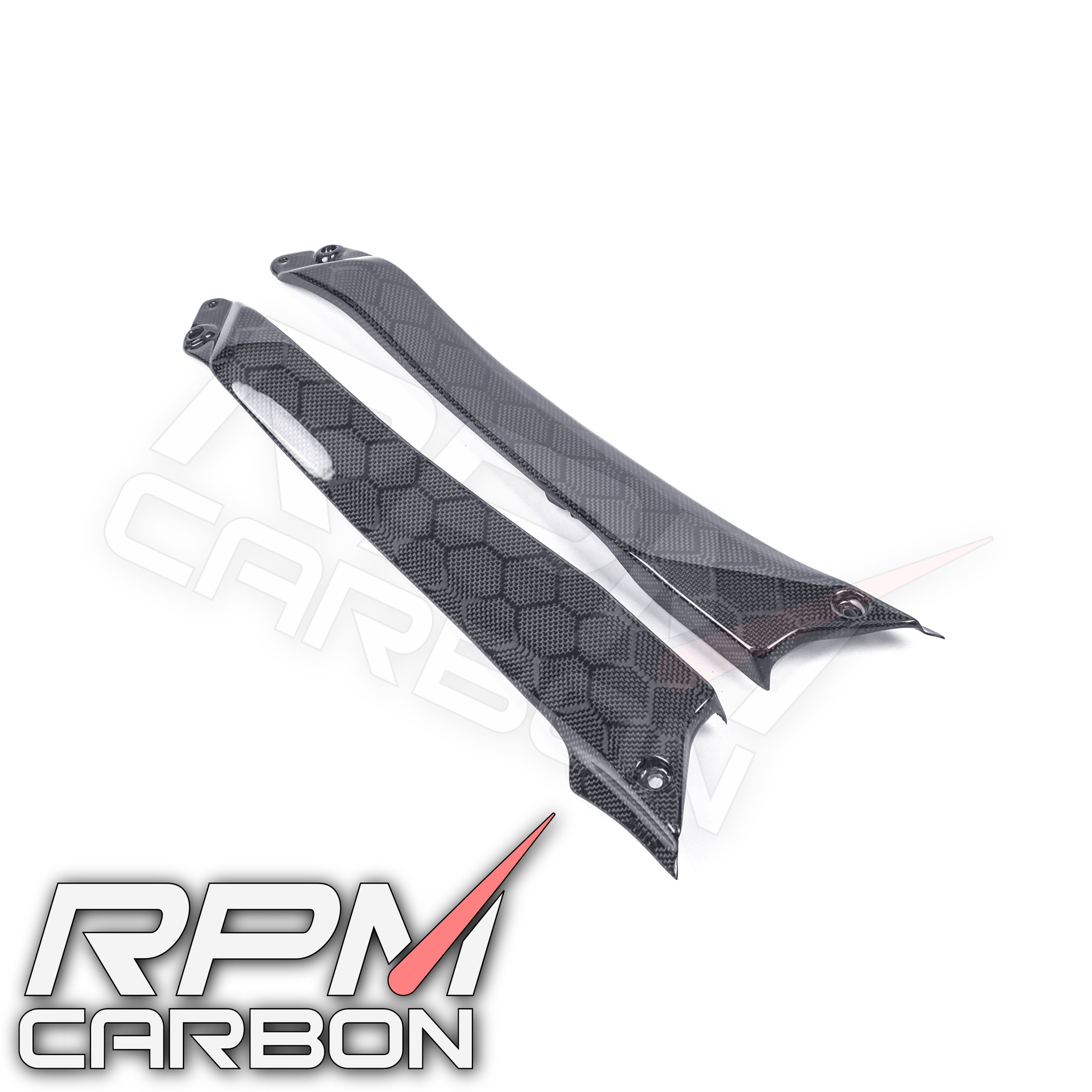 Kawasaki H2 Carbon Fiber Tank Side Panels