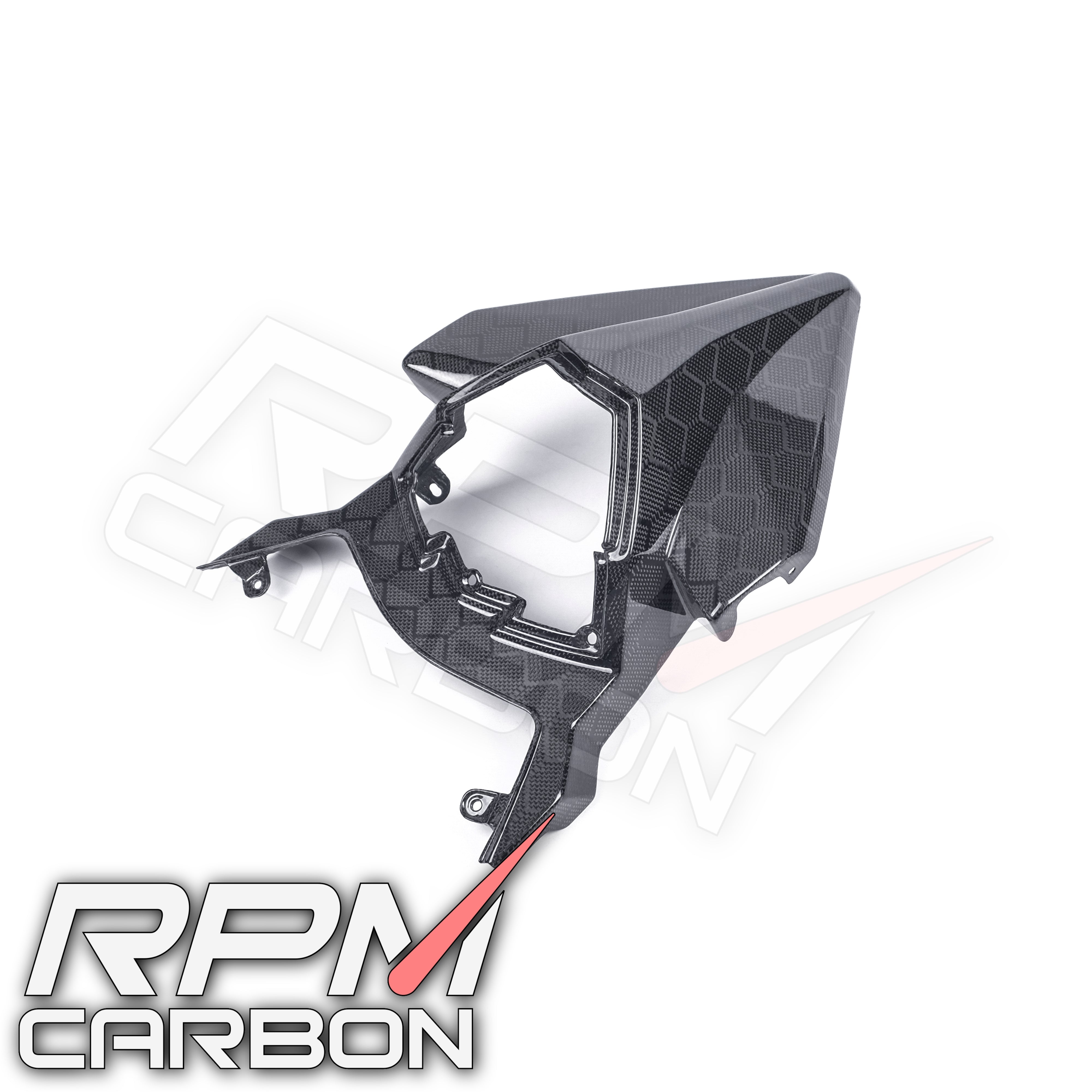 Kawasaki H2/H2R Carbon Fiber Tail Center Fairing