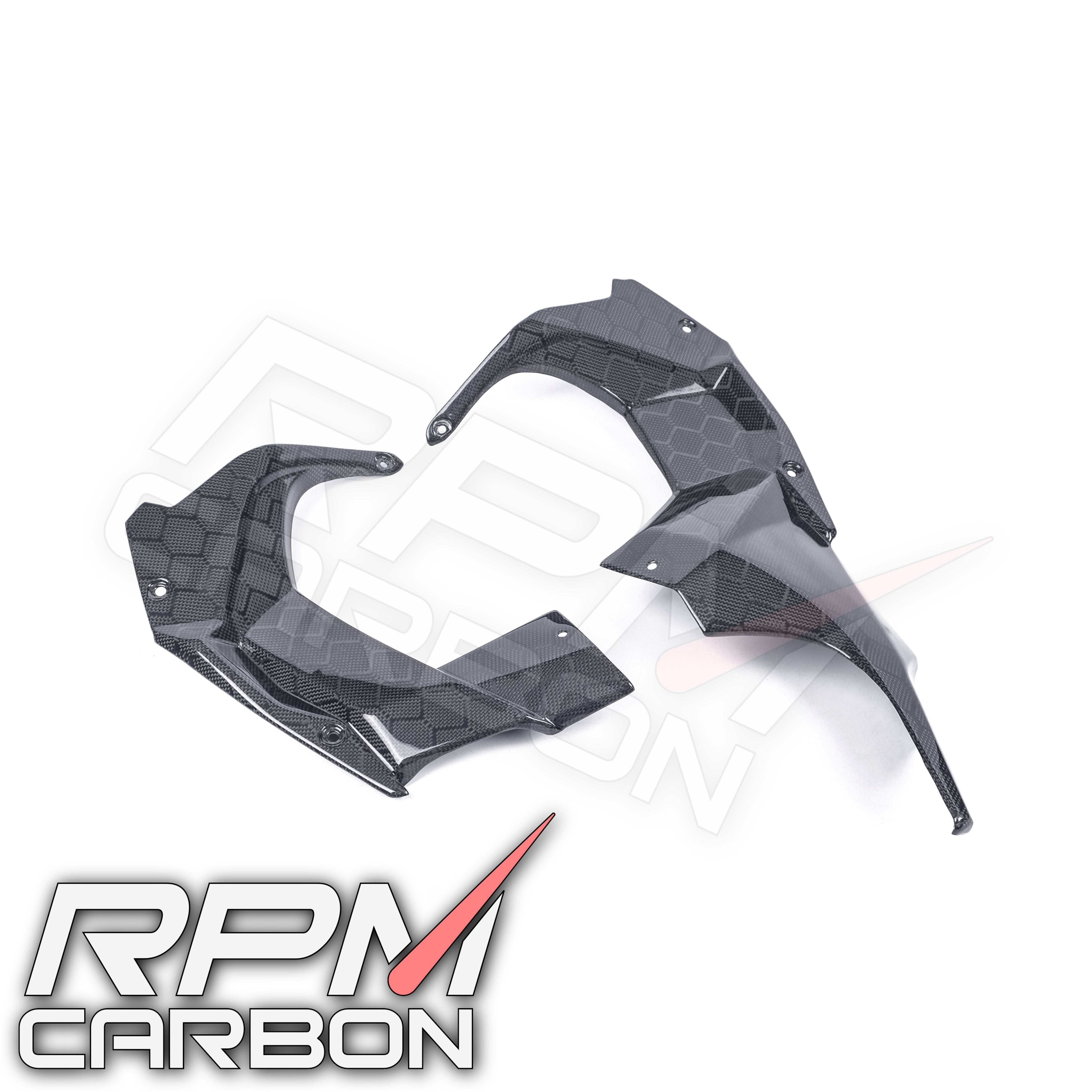 Kawasaki H2 Carbon Fiber Dashpanel Side Panels