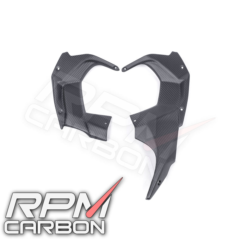 Kawasaki H2 Carbon Fiber Dashpanel Side Panels