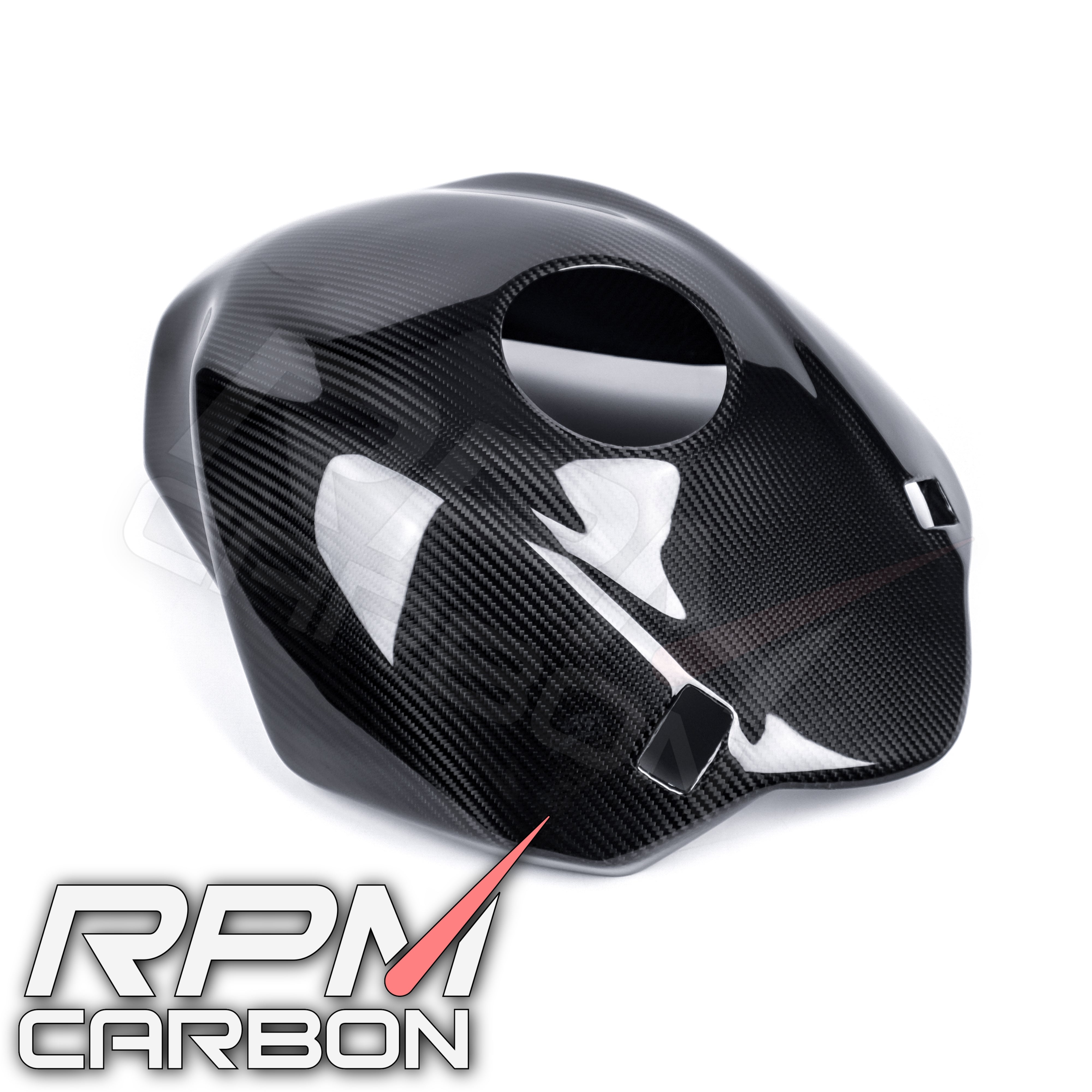 Kawasaki H2 Carbon Fiber Tail Center Fairing Cowl
