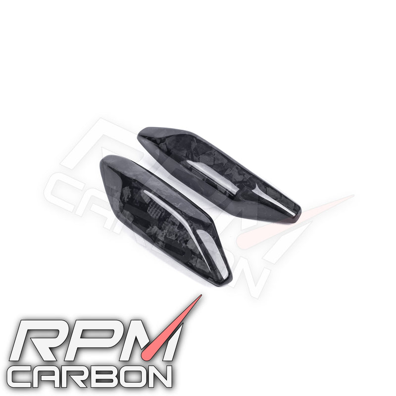 Kawasaki H2 Carbon Fiber Tail Rubber Pads