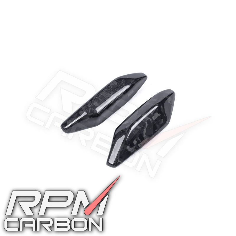 Kawasaki H2 Carbon Fiber Tail Rubber Pads