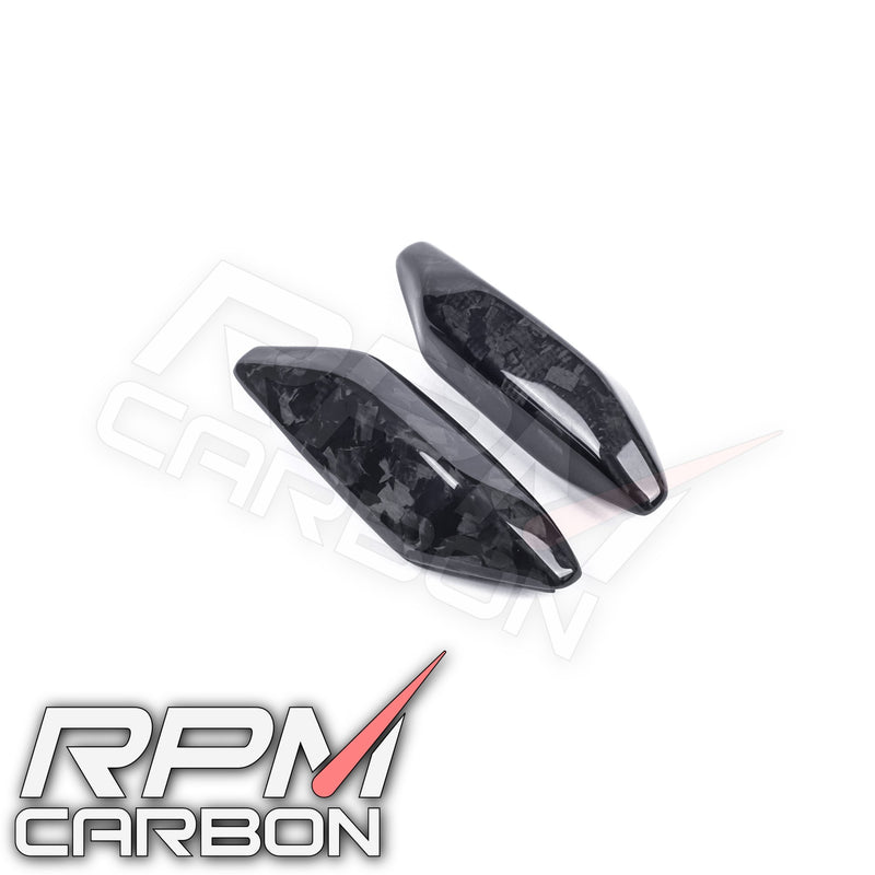 Kawasaki H2 Carbon Fiber Tail Rubber Pads