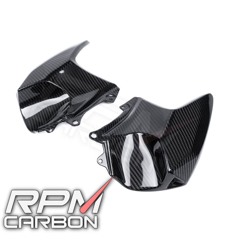 Kawasaki H2 SX Carbon Fiber Front Tank Side Panels