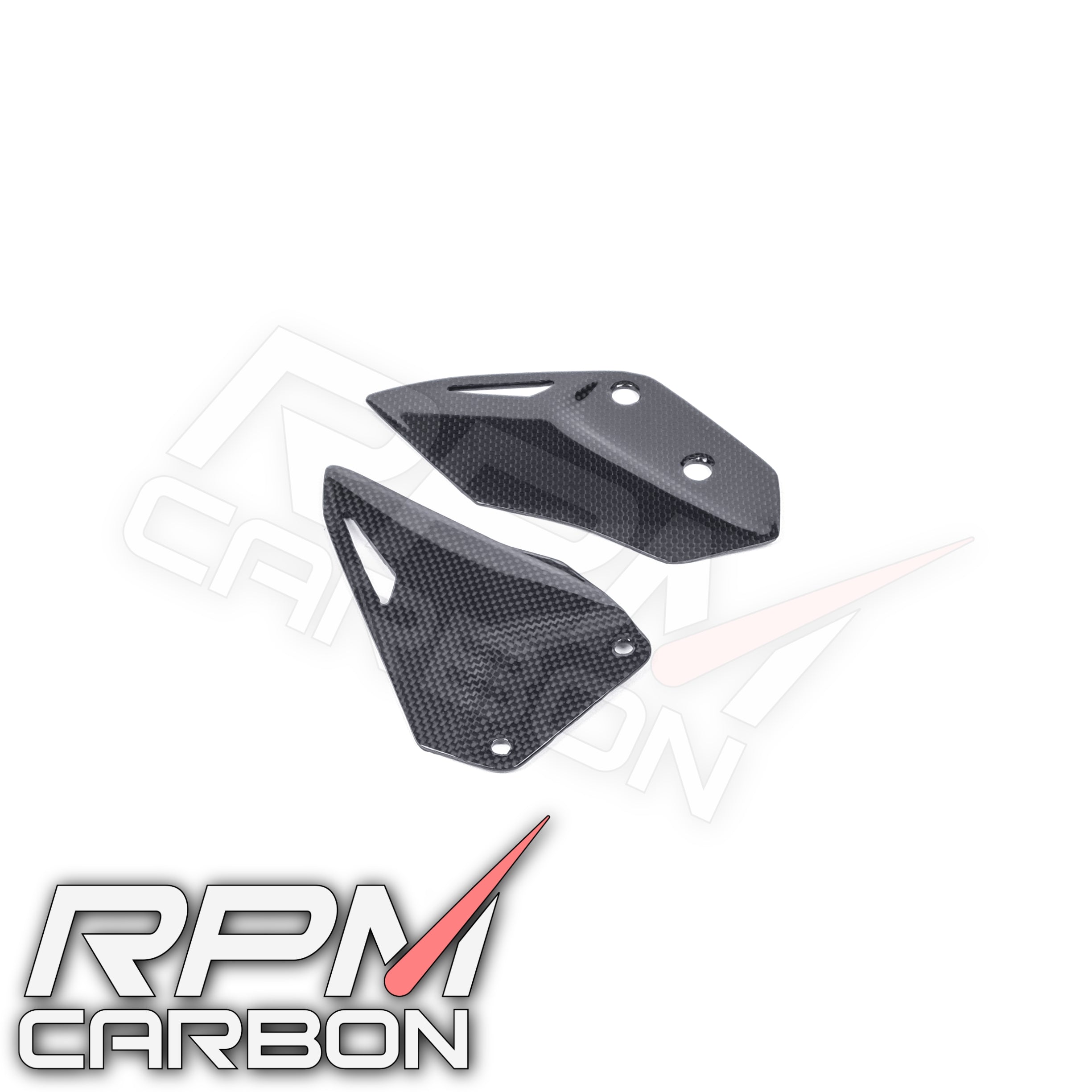 Kawasaki H2 SX Carbon Fiber Heel Guards