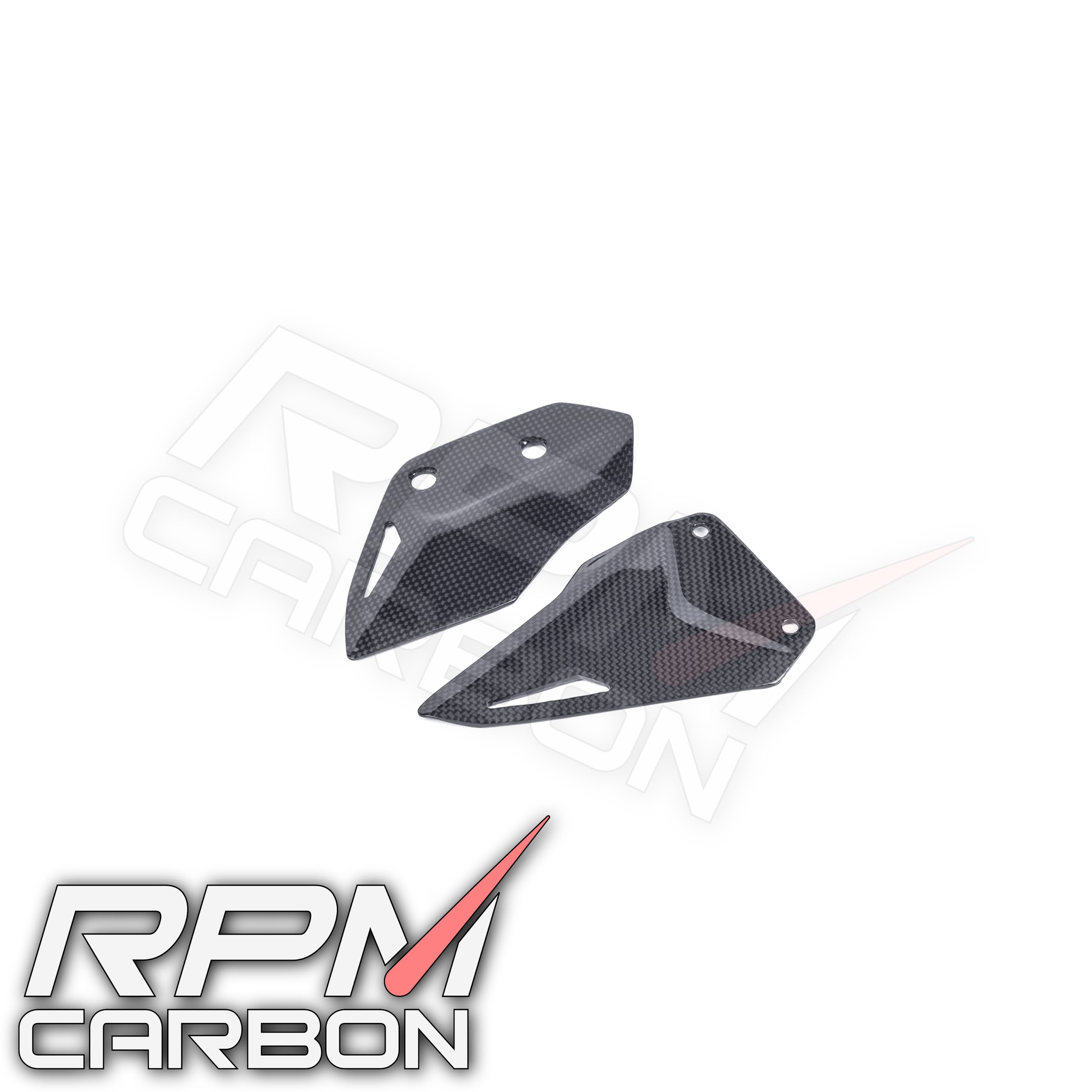 Kawasaki H2 SX Carbon Fiber Heel Guards