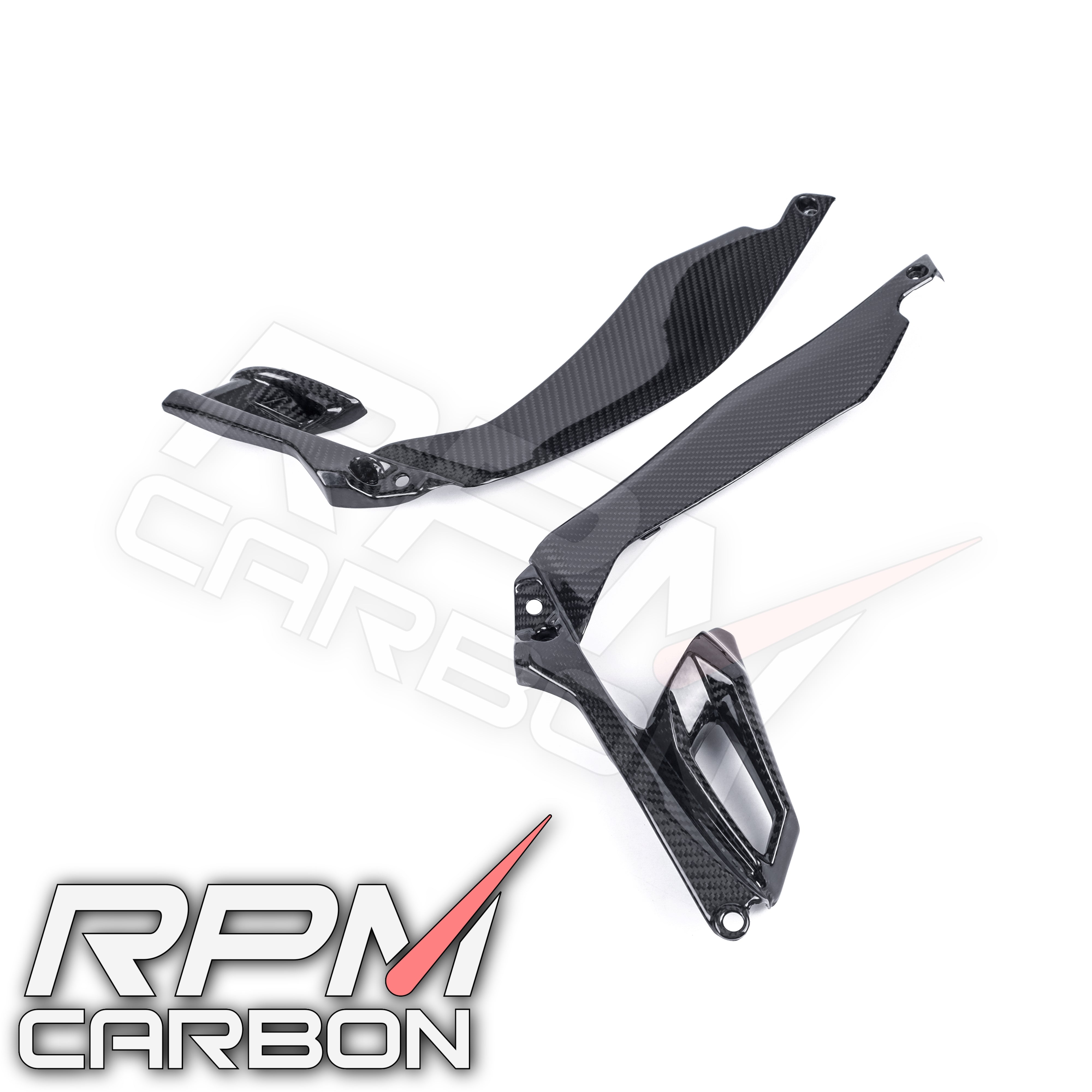 Kawasaki Z1000 Carbon Fiber Inner Side Panels