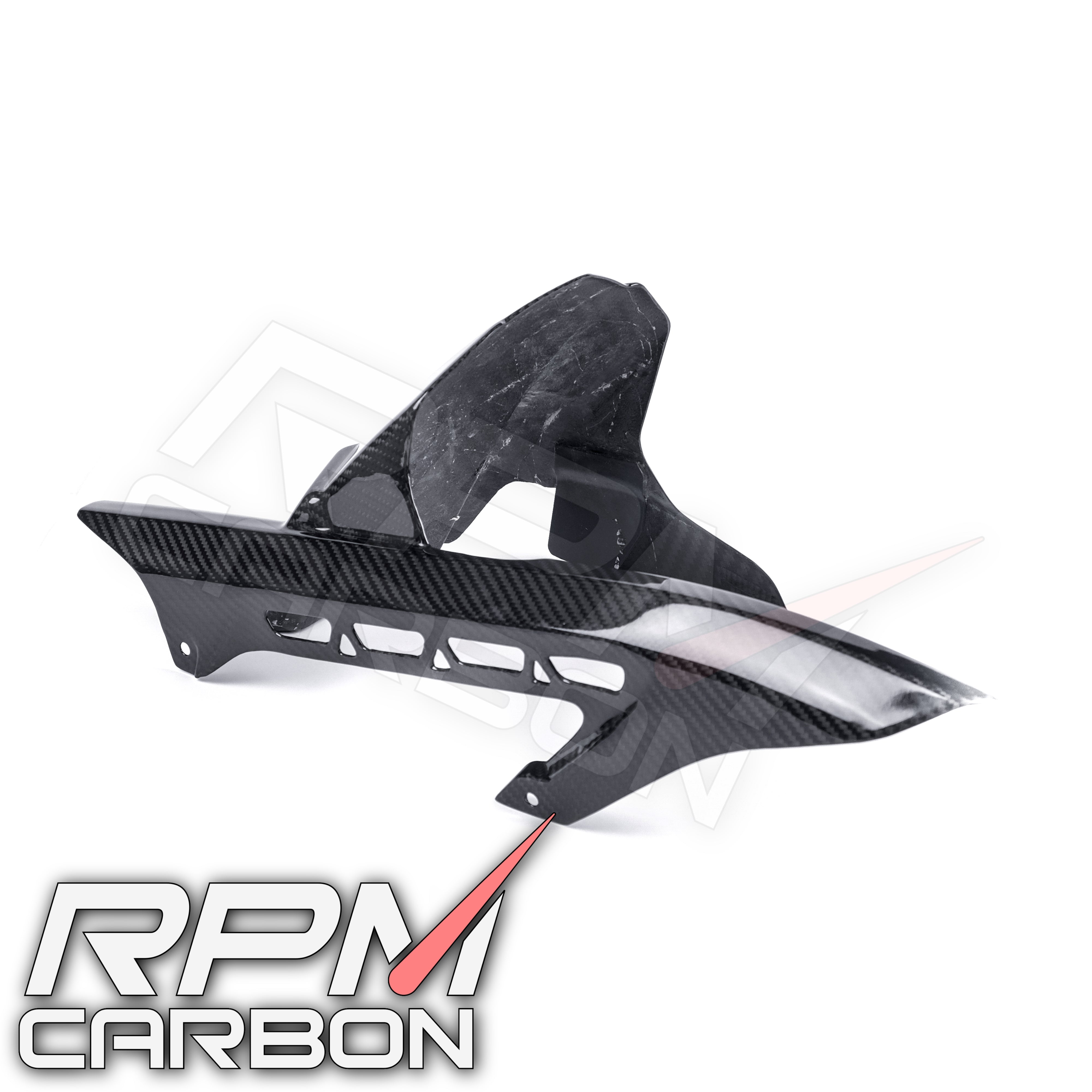 Carbon Fiber Rear Fender Hugger Mudguard for Kawasaki Z900 / Z900RS