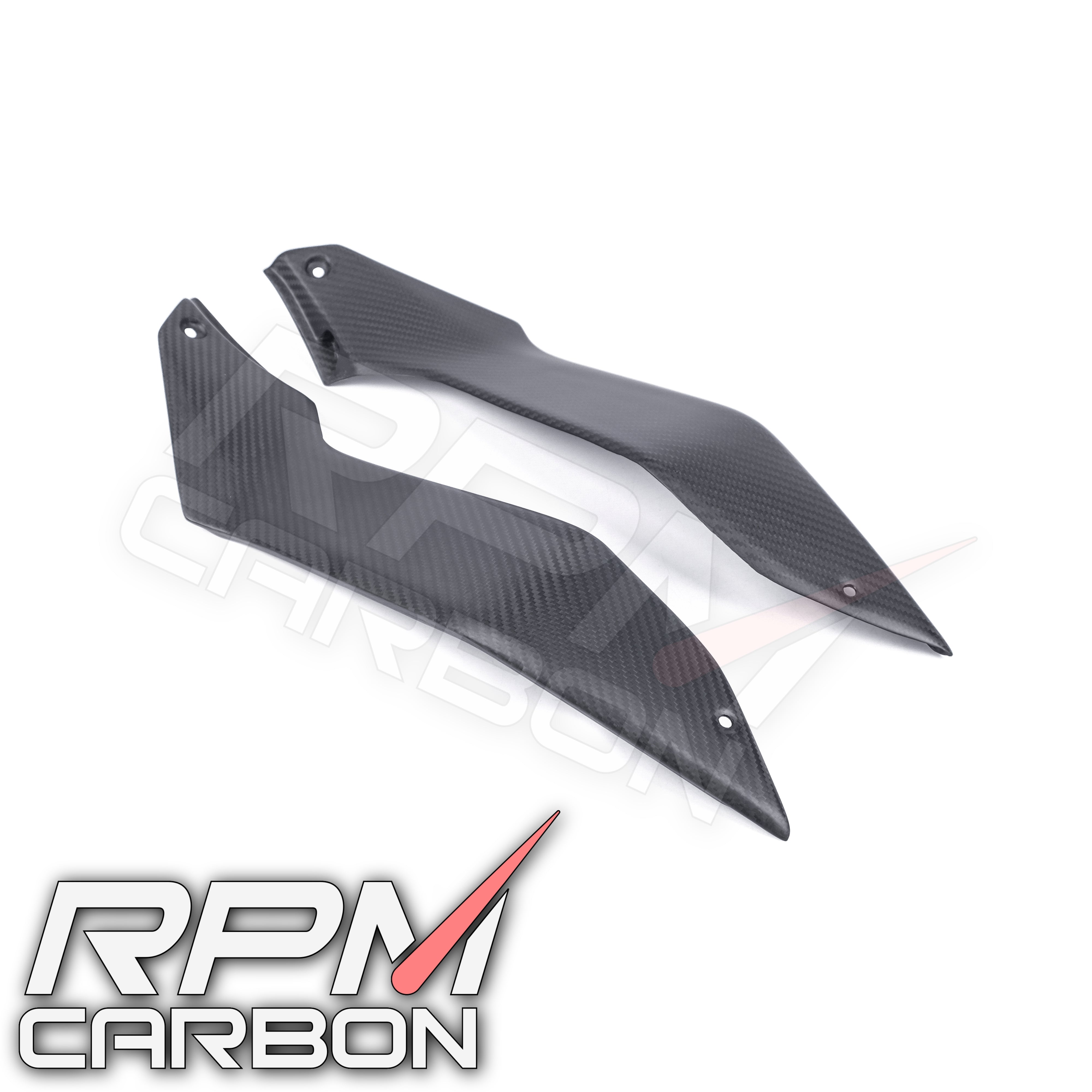 Kawasaki Z H2 Carbon Fiber Chain Tank Side Panels