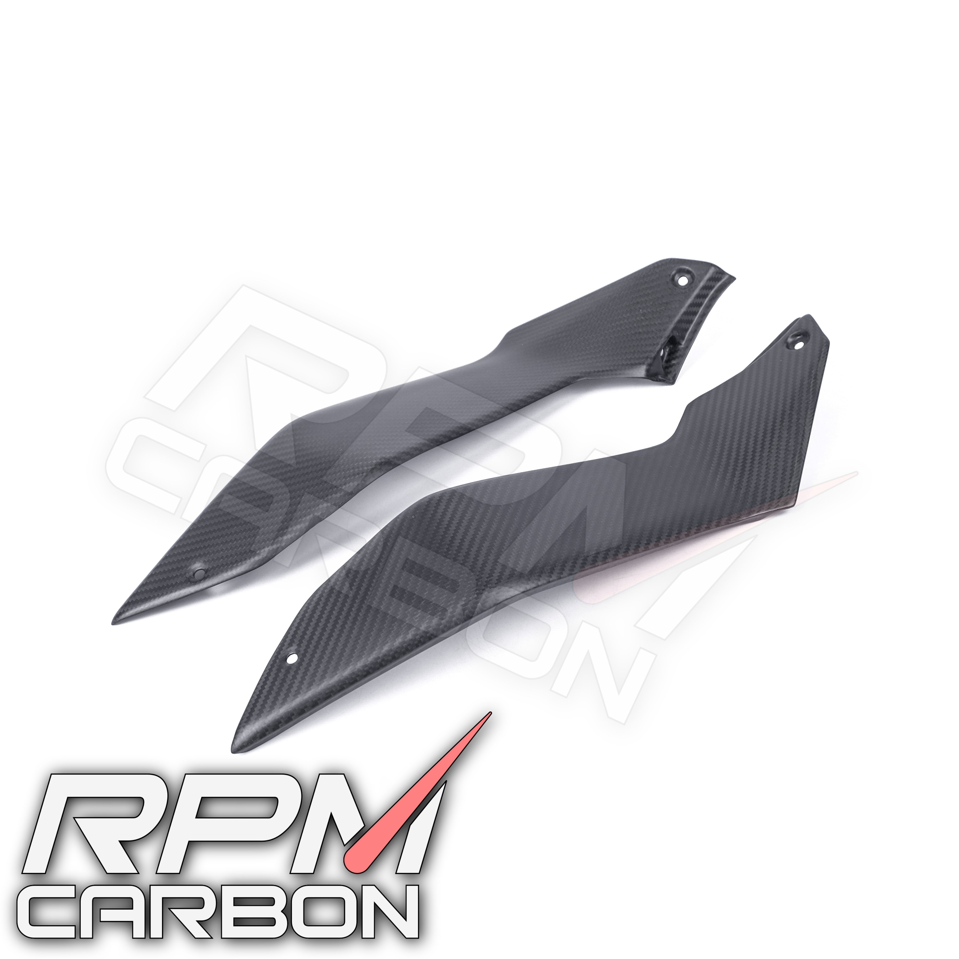 Kawasaki Z H2 Carbon Fiber Chain Tank Side Panels